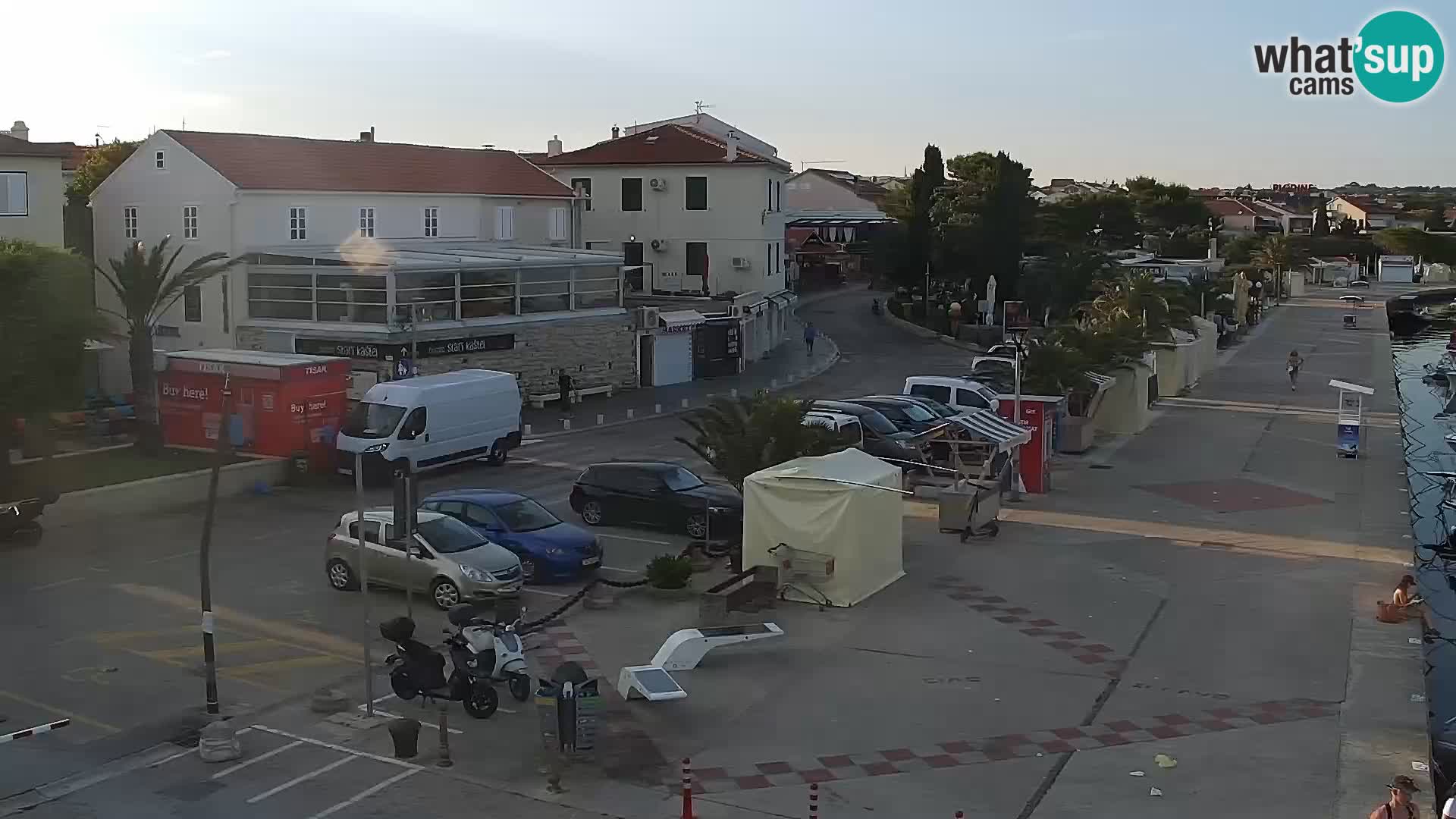 Novalja Livecam promenade
