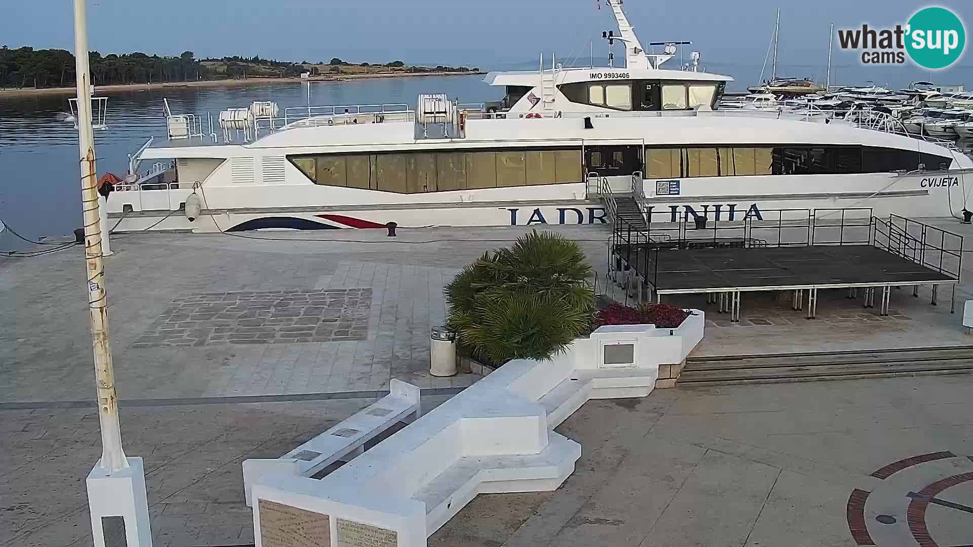 Novalja Livecam promenade
