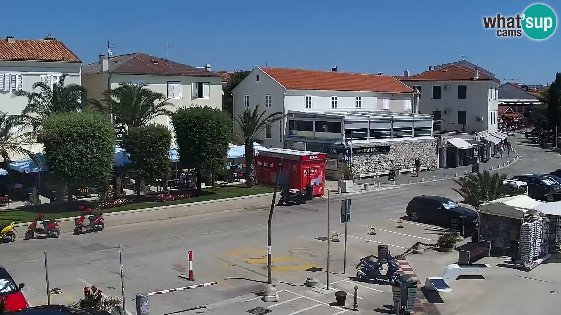 Livecam Promenade a Novalja