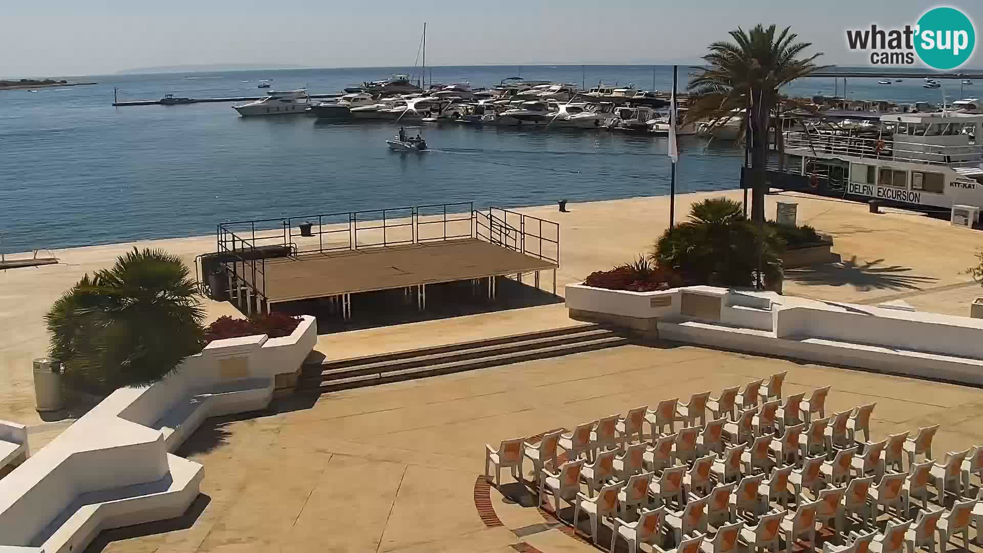 Novalja Livecam promenade