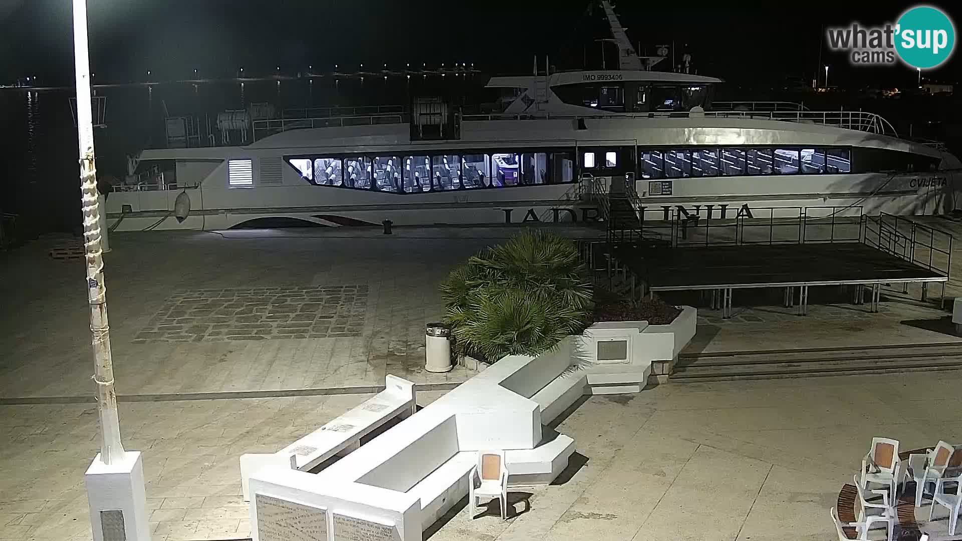 Novalja Livecam promenade