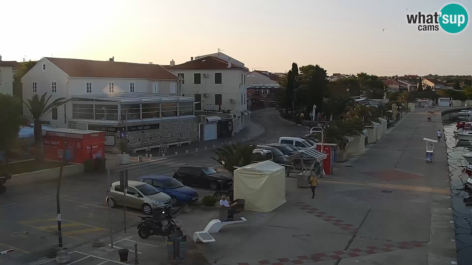 Novalja Livecam promenade