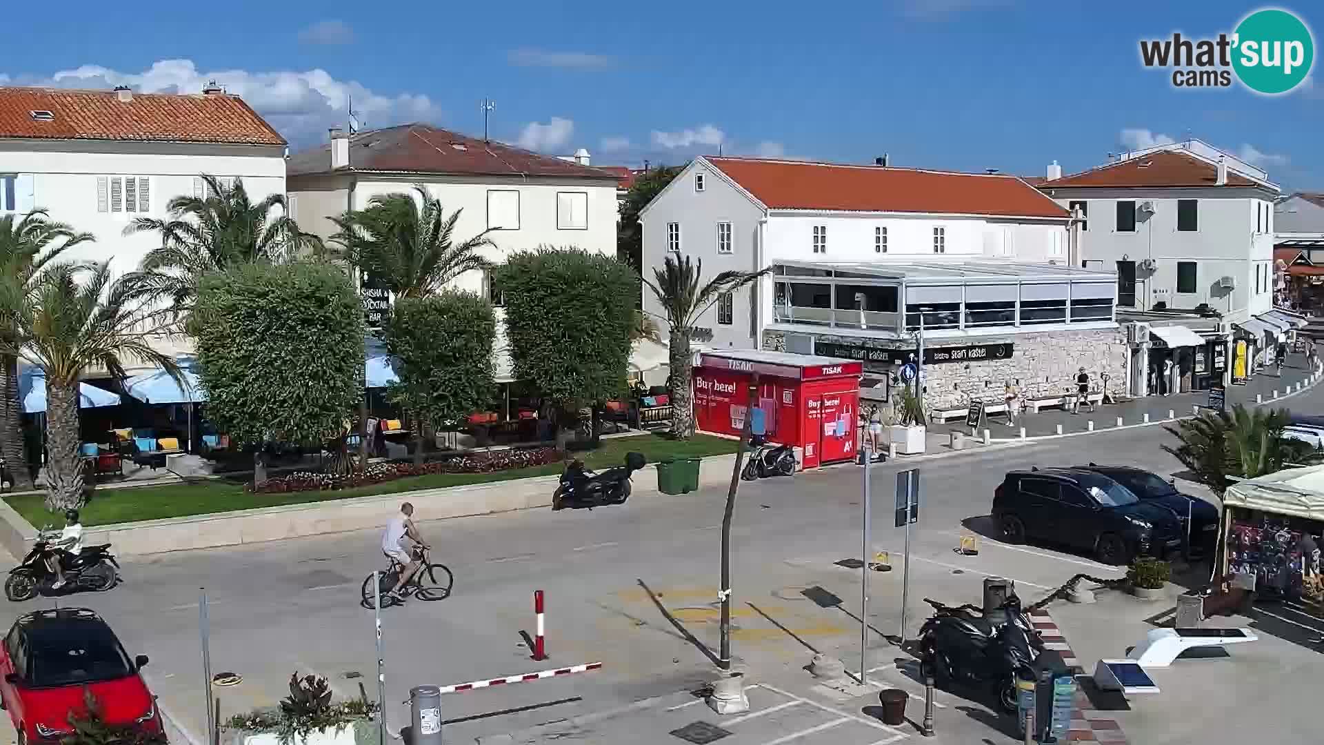 Novalja Livecam promenade