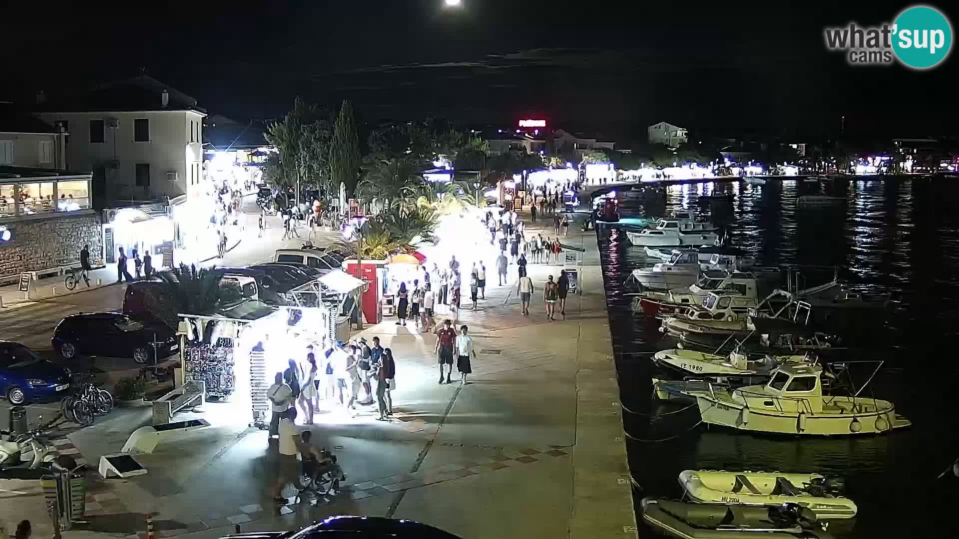 Livecam Promenade a Novalja