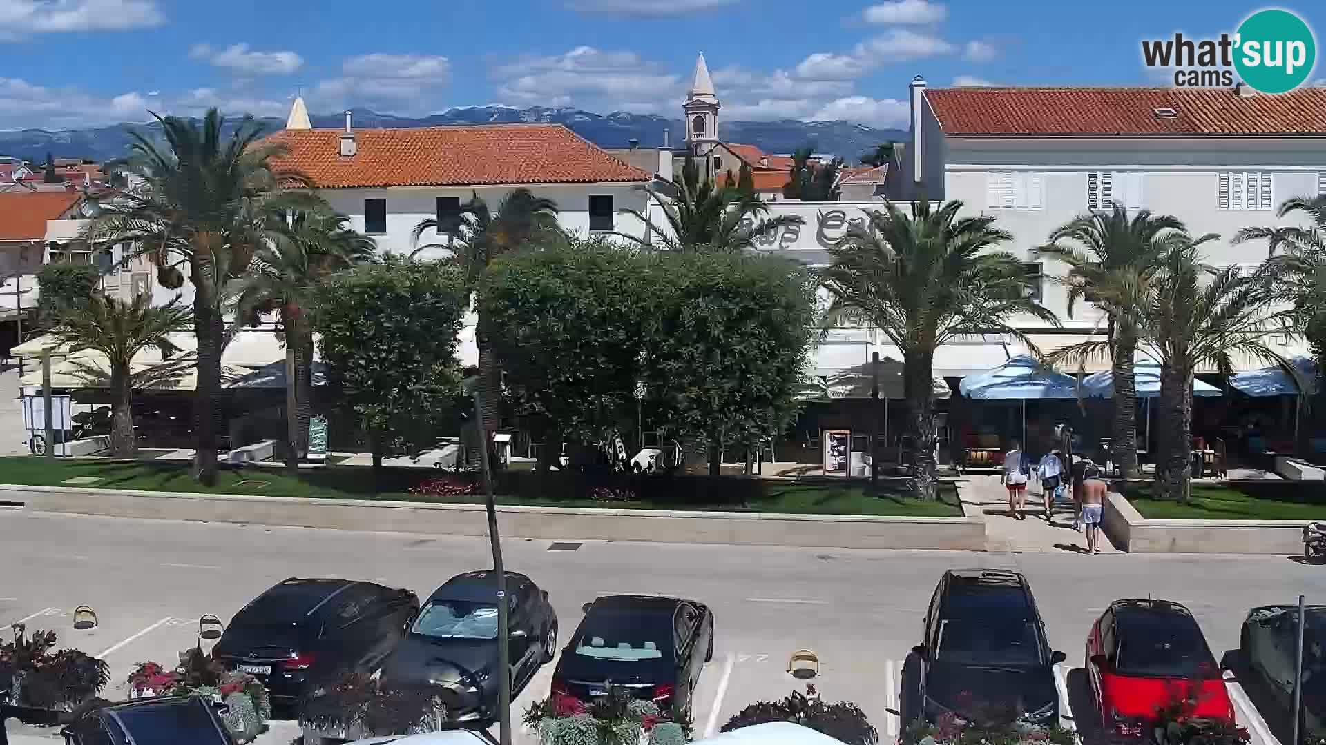 Novalja Livecam promenade