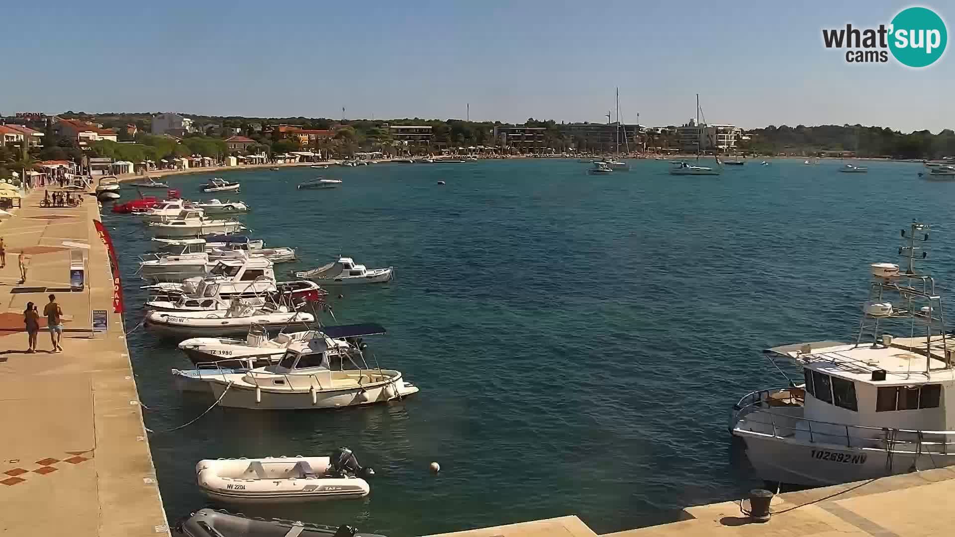 Novalja Livecam promenade