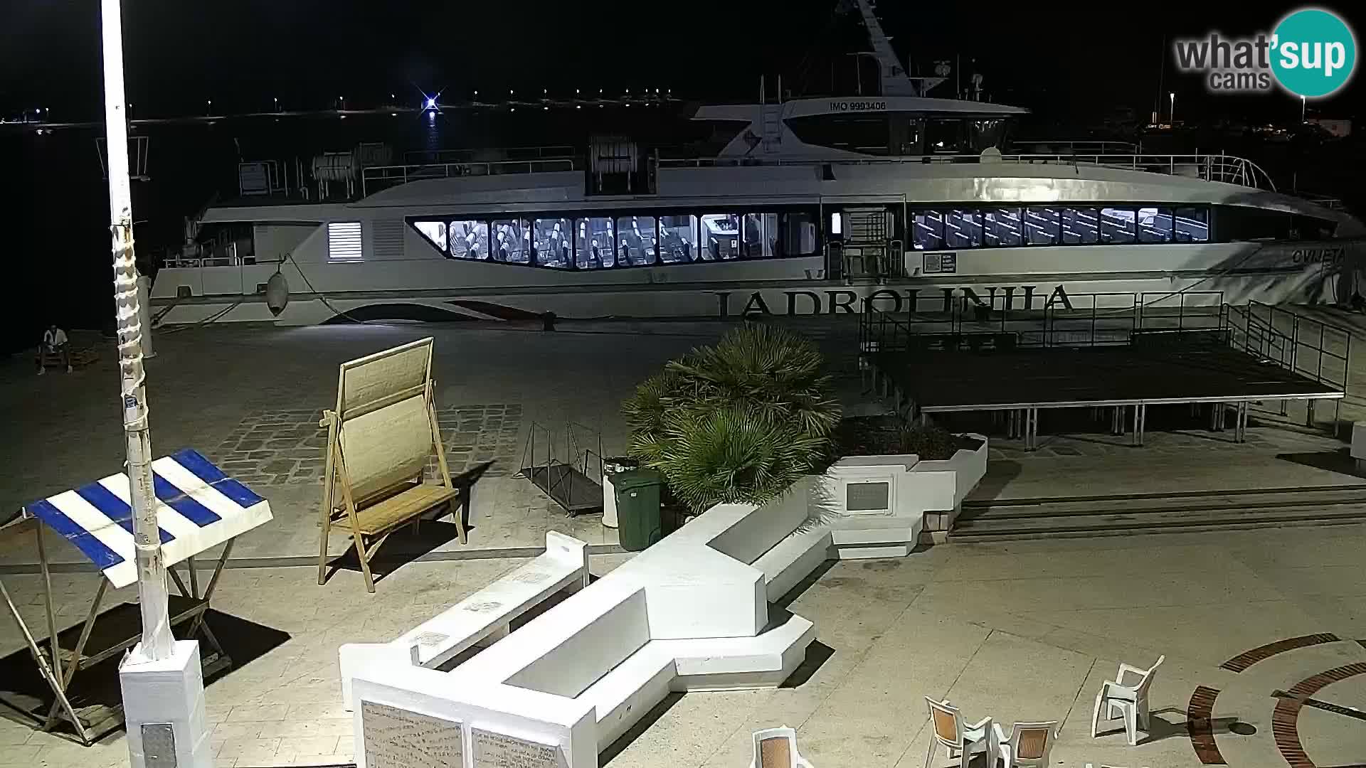 Novalja Livecam promenade