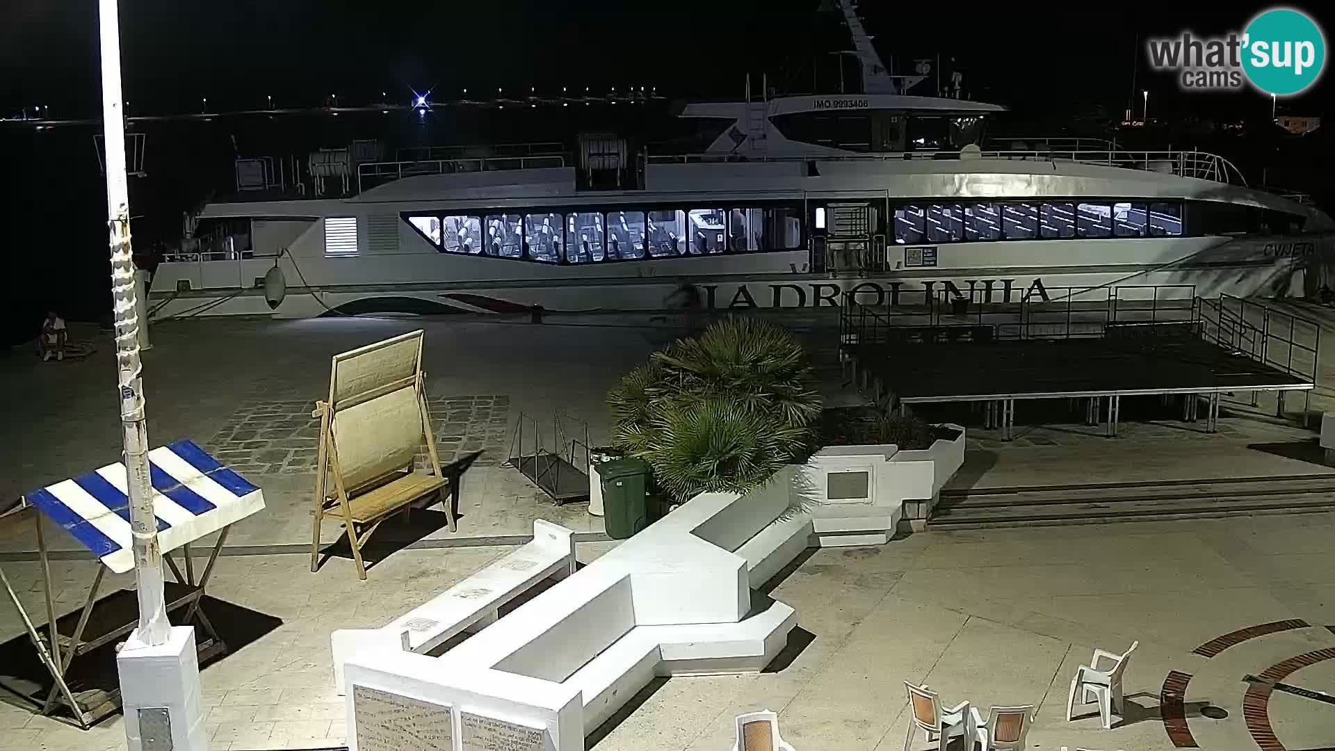 Livecam Promenade a Novalja