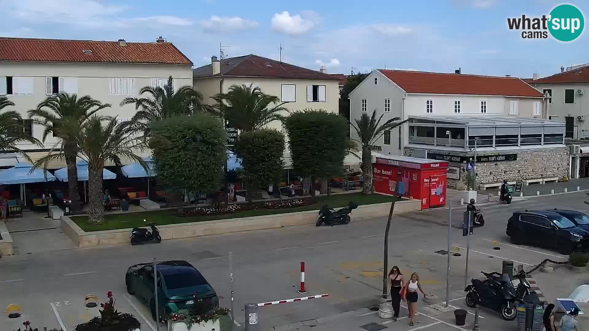 Livecam Promenade a Novalja