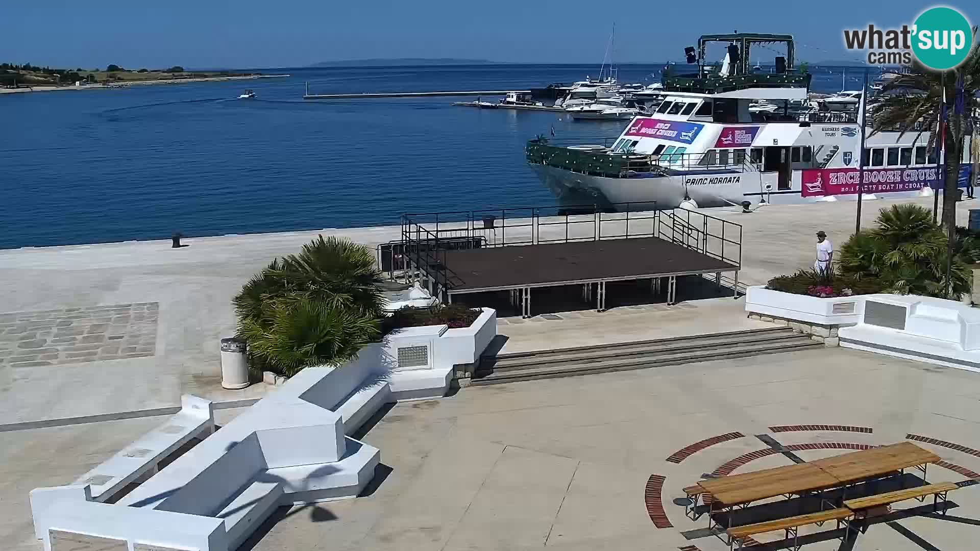 Novalja Livecam promenade