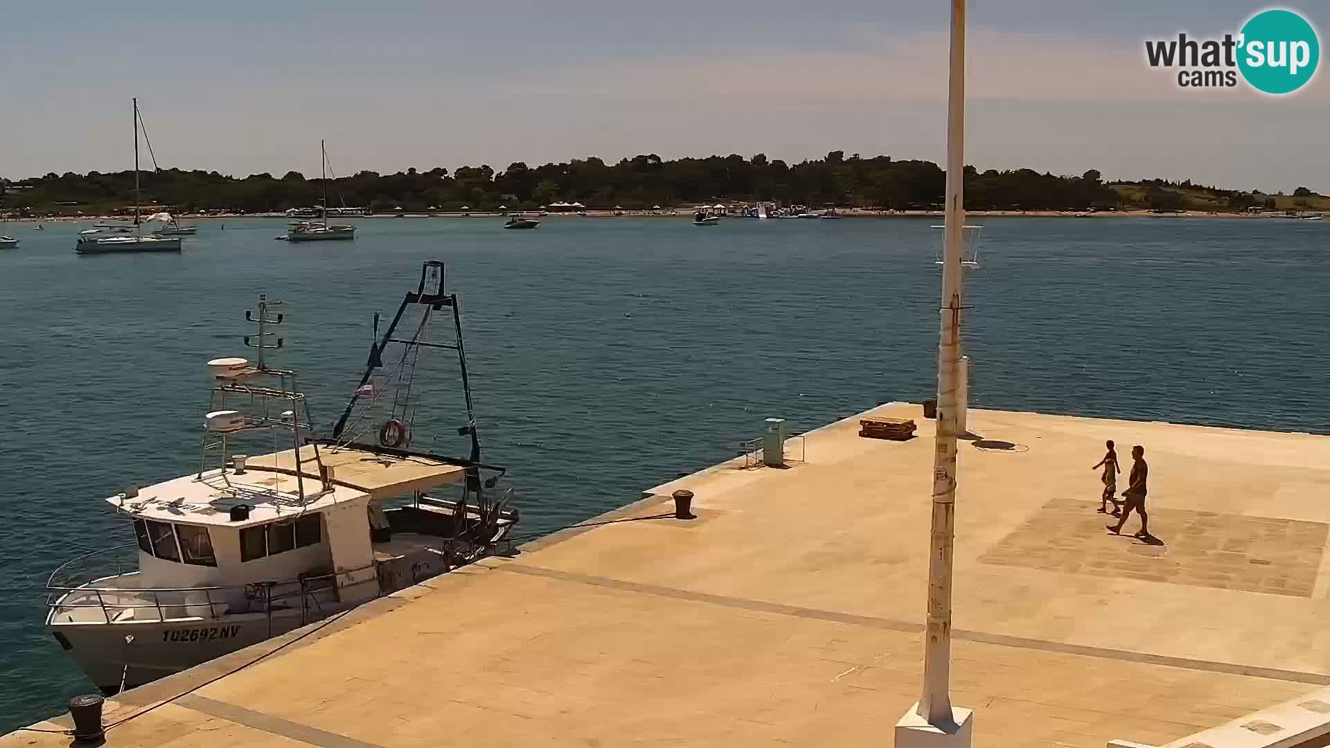 Novalja Livecam promenade
