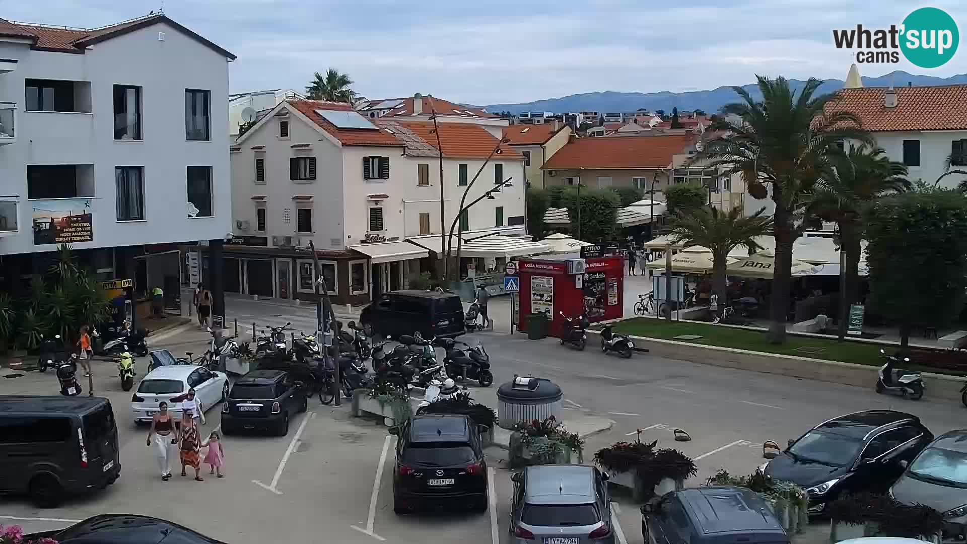 Livecam Promenade a Novalja