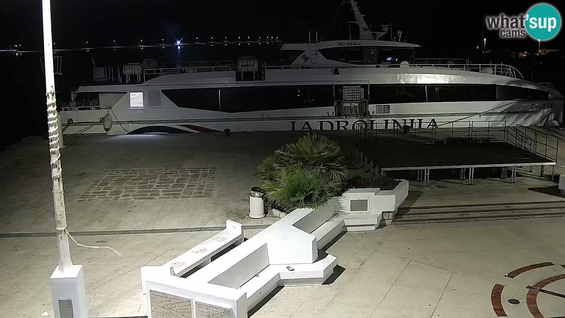 Novalja Livecam promenade
