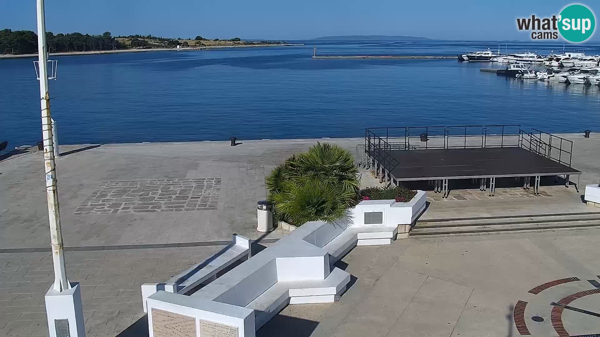 Novalja Livecam promenade