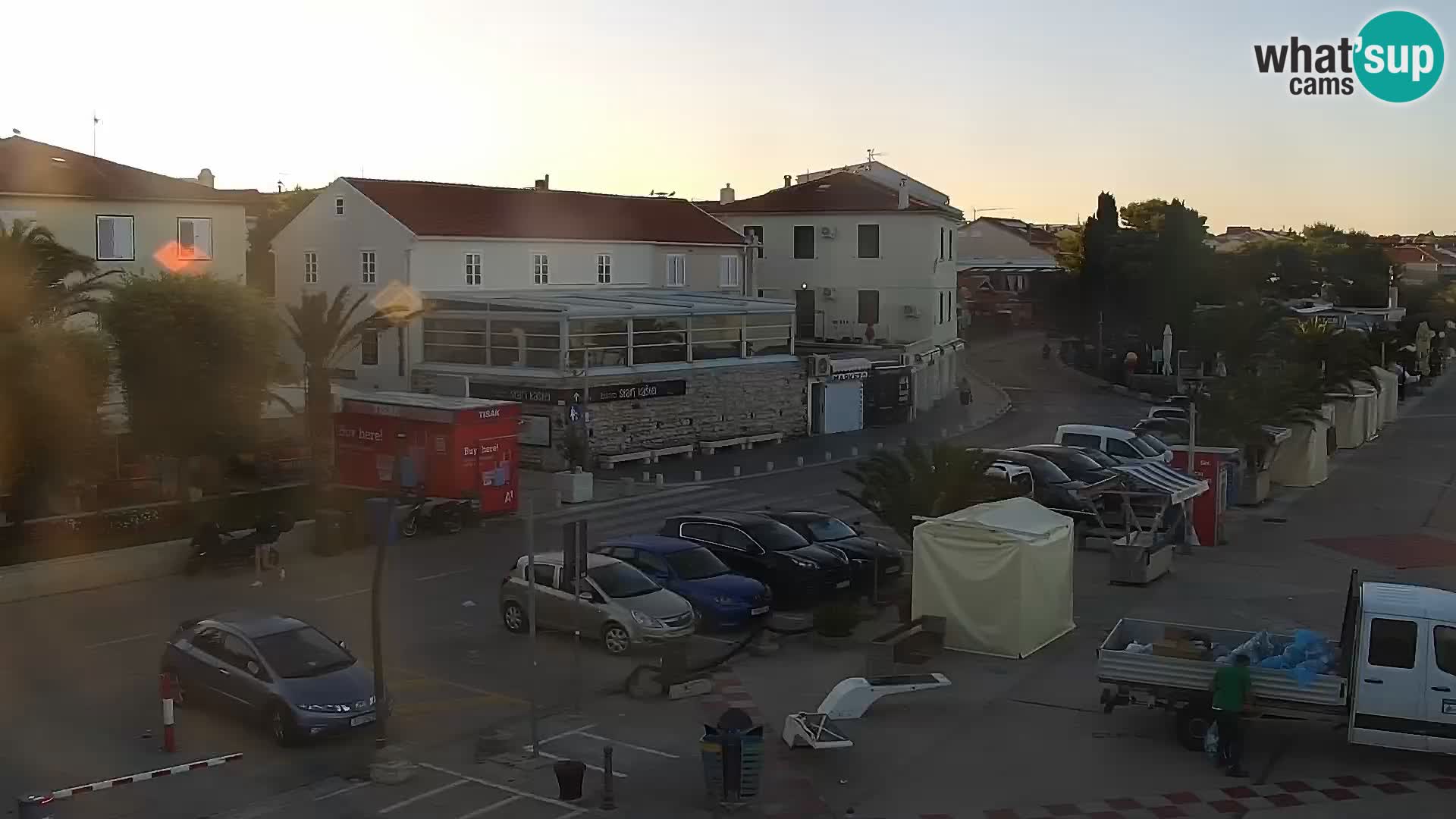 Livecam Promenade a Novalja