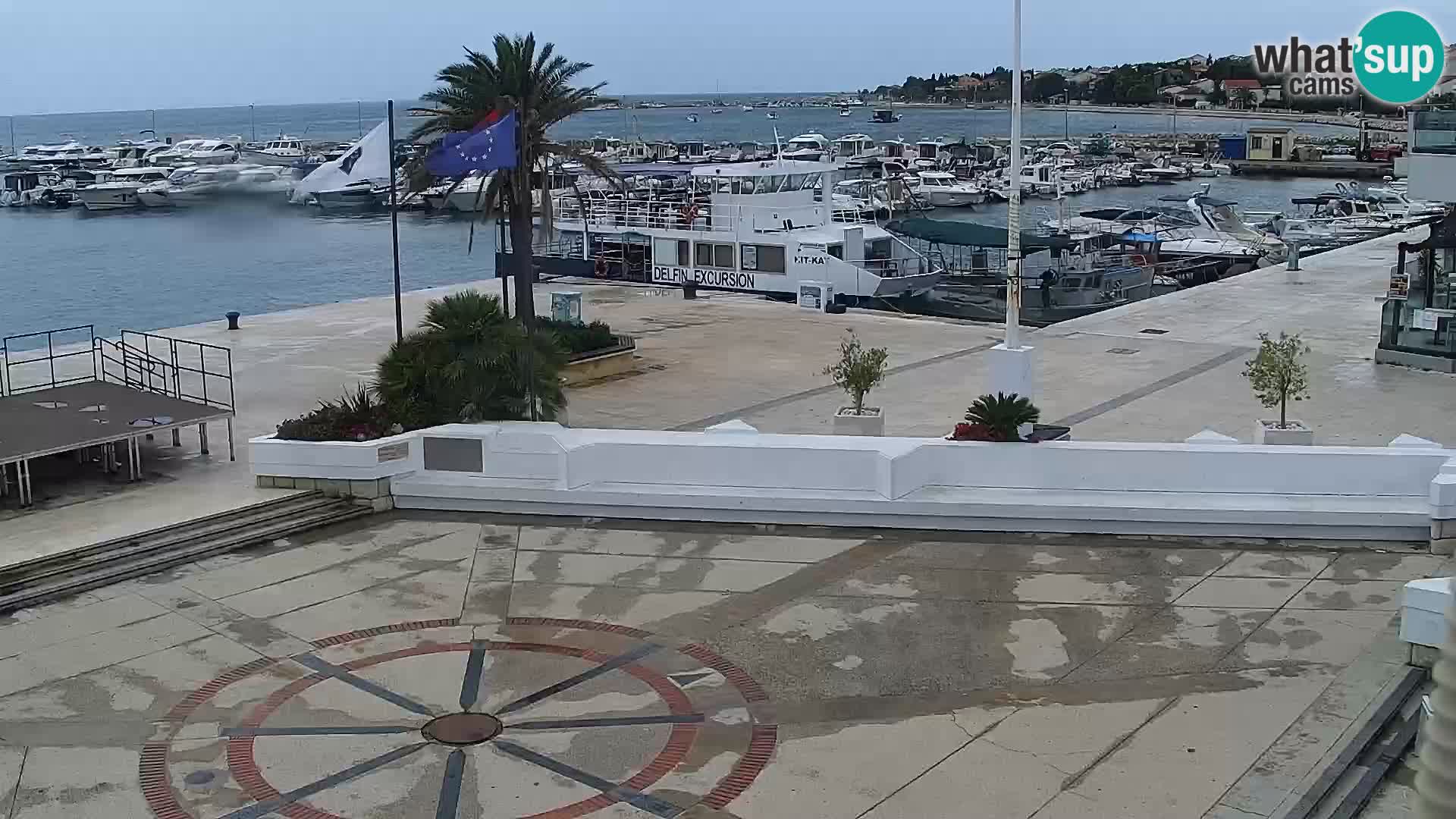 Novalja Livecam promenade
