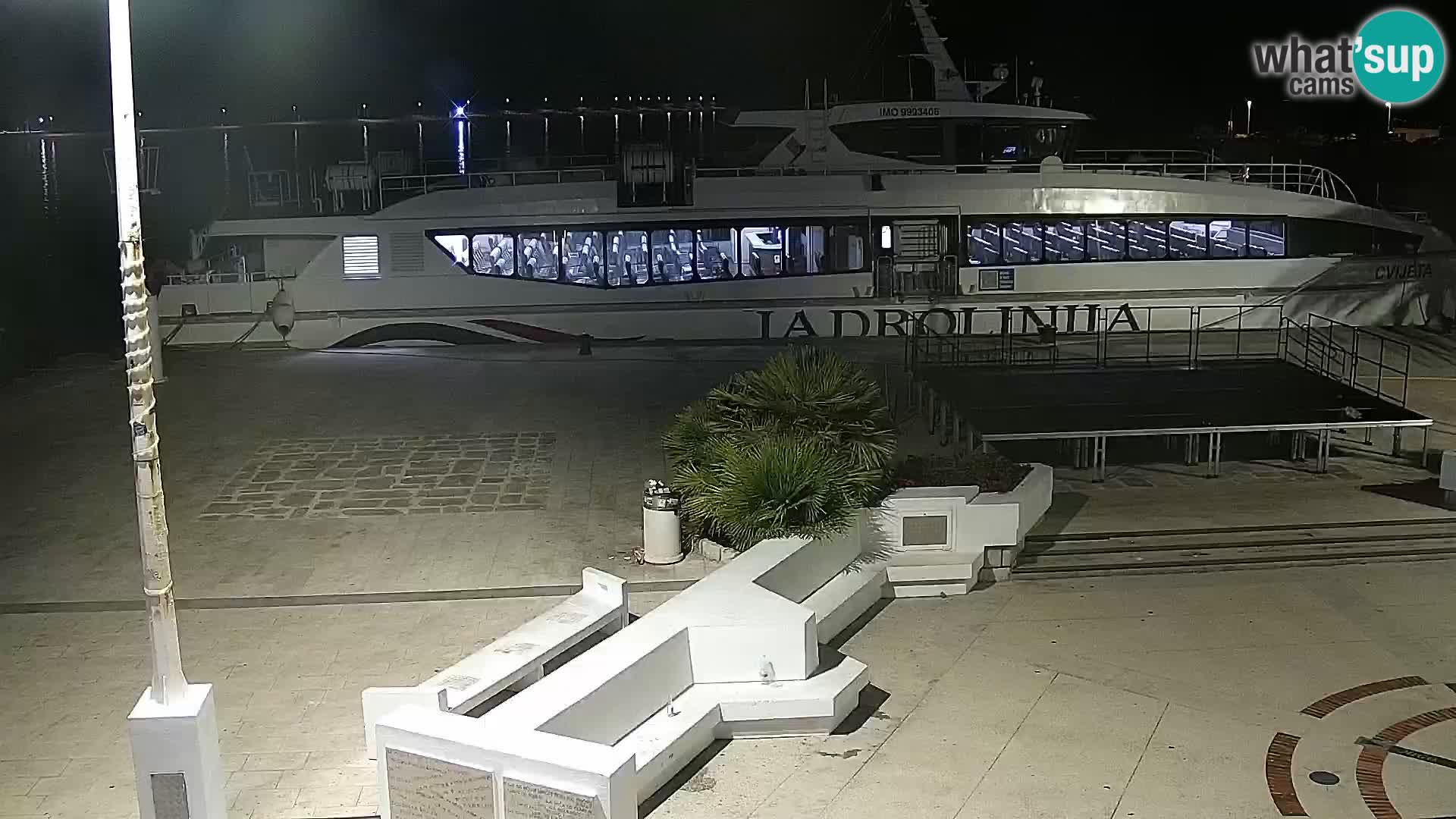 Novalja Livecam promenade