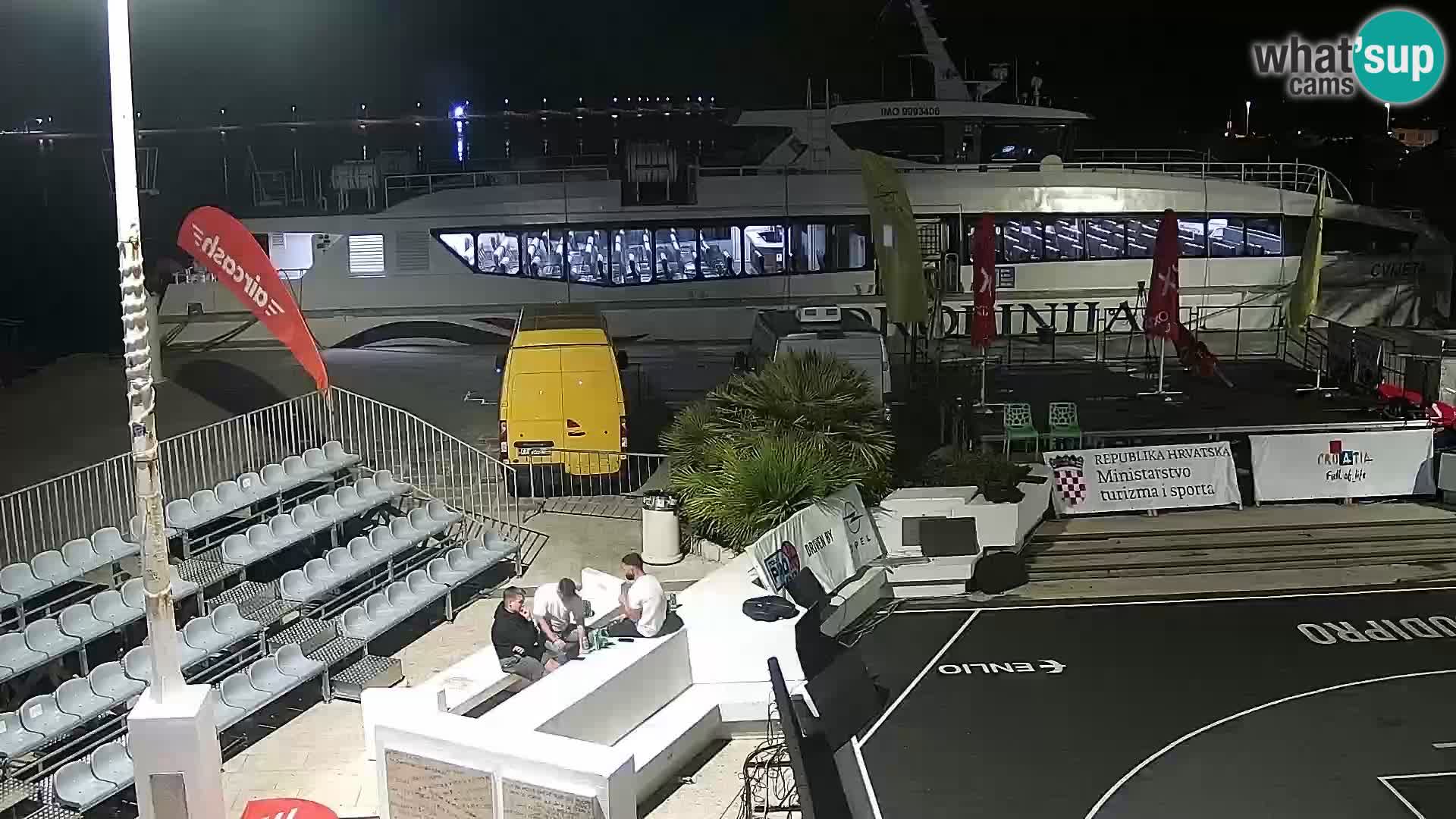 Livecam Promenade a Novalja