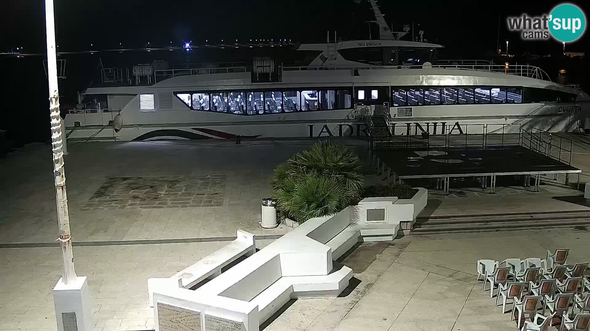 Novalja Livecam promenade