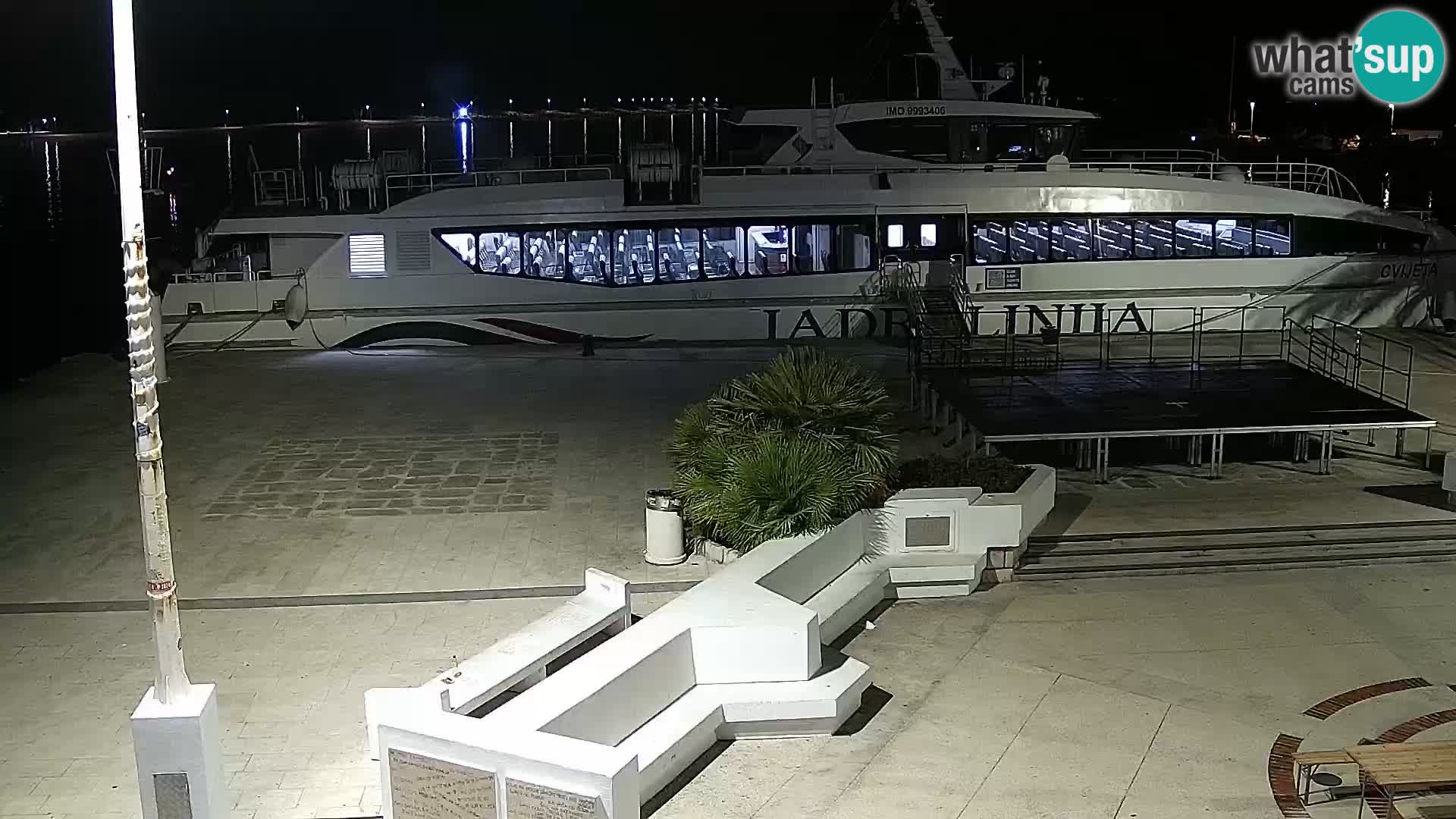 Livecam Promenade a Novalja