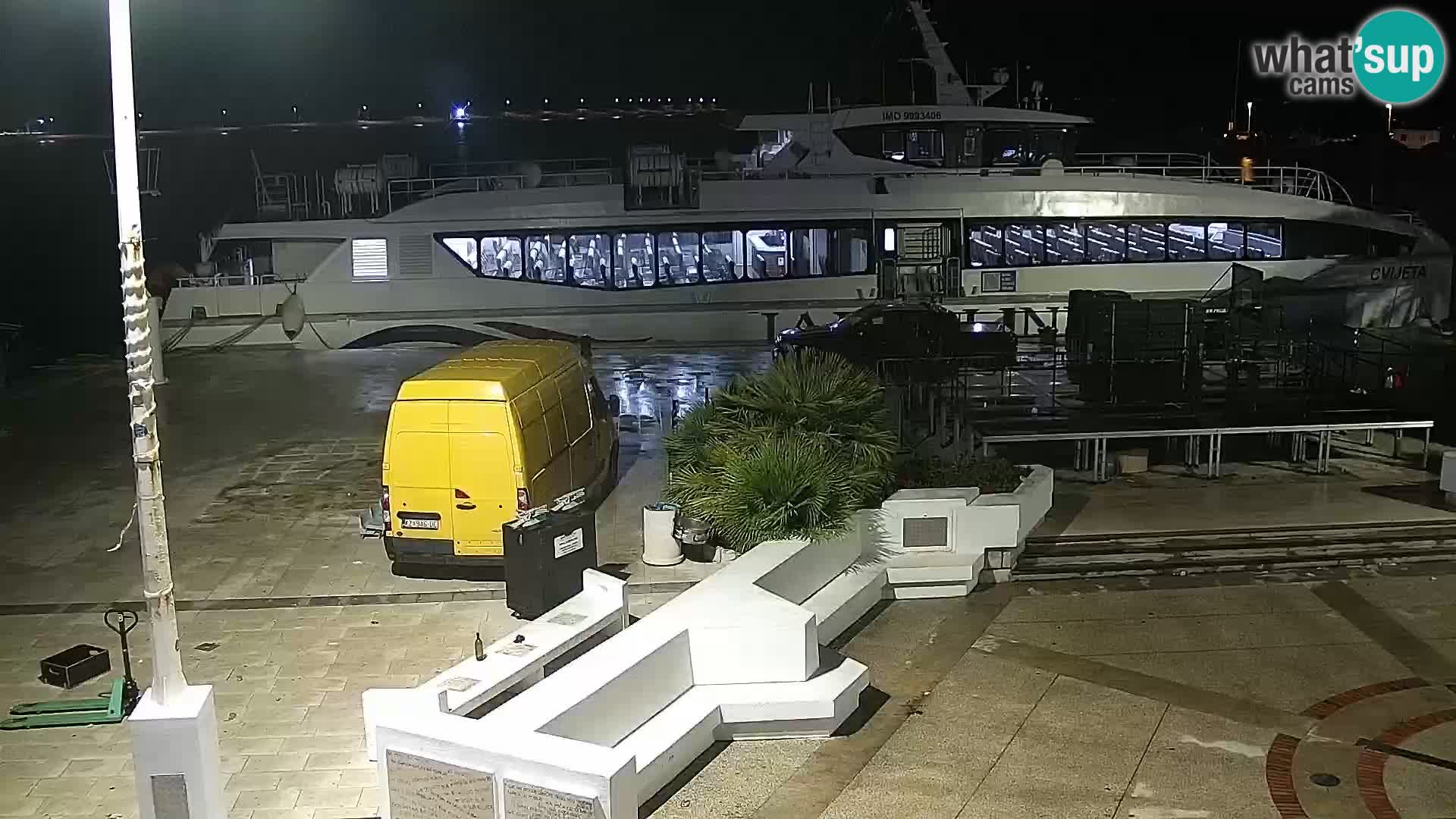 Livecam Promenade a Novalja
