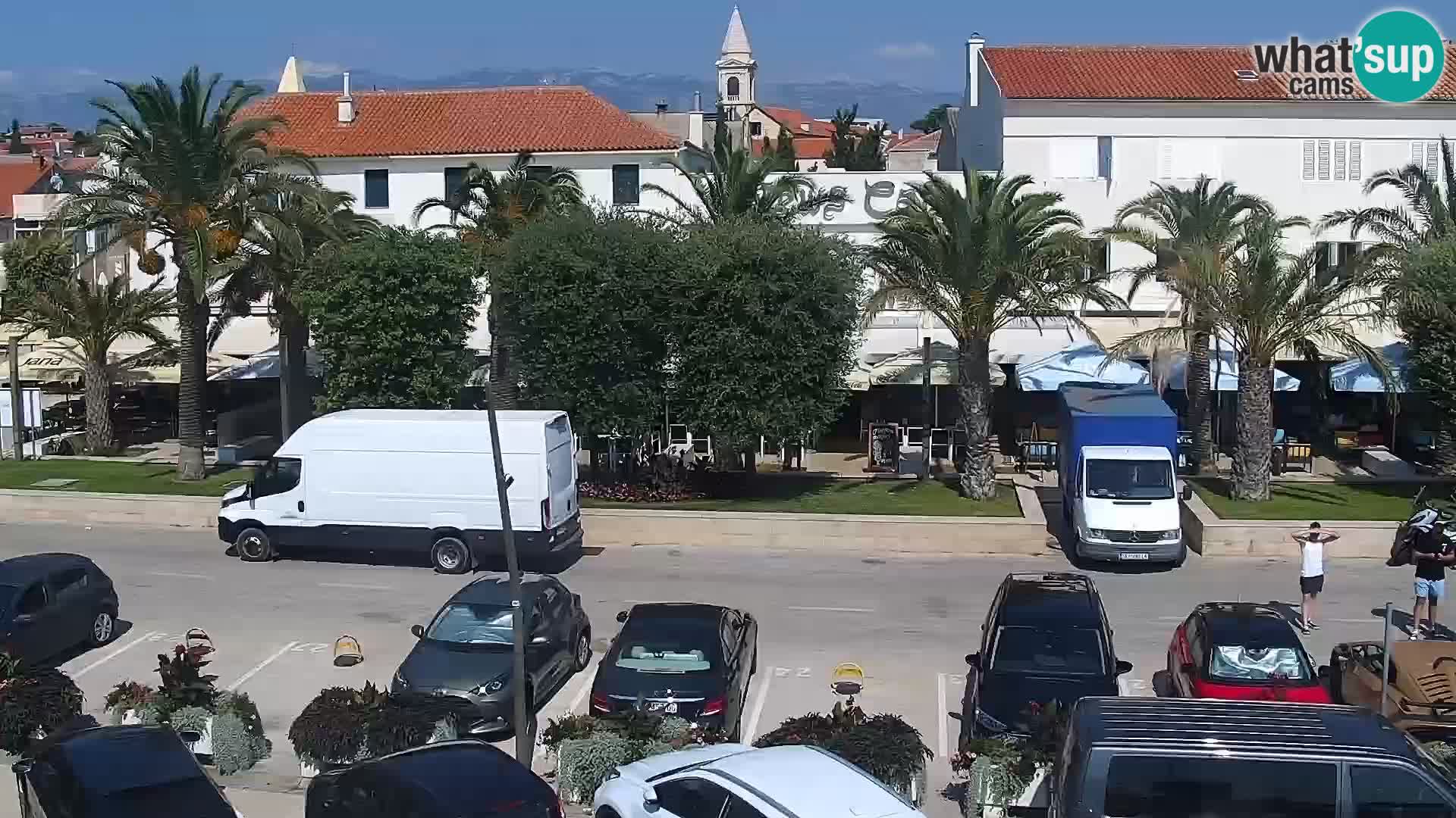 Novalja Livecam promenade