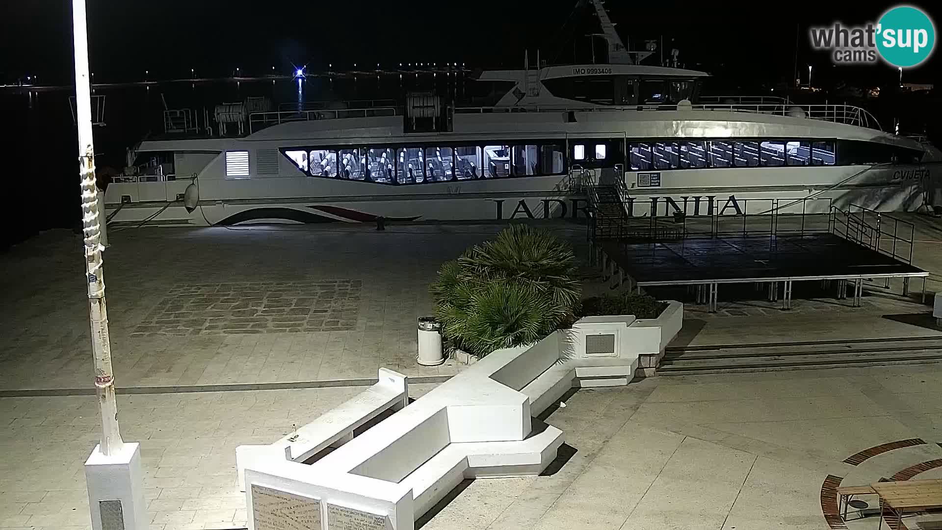 Novalja Livecam promenade