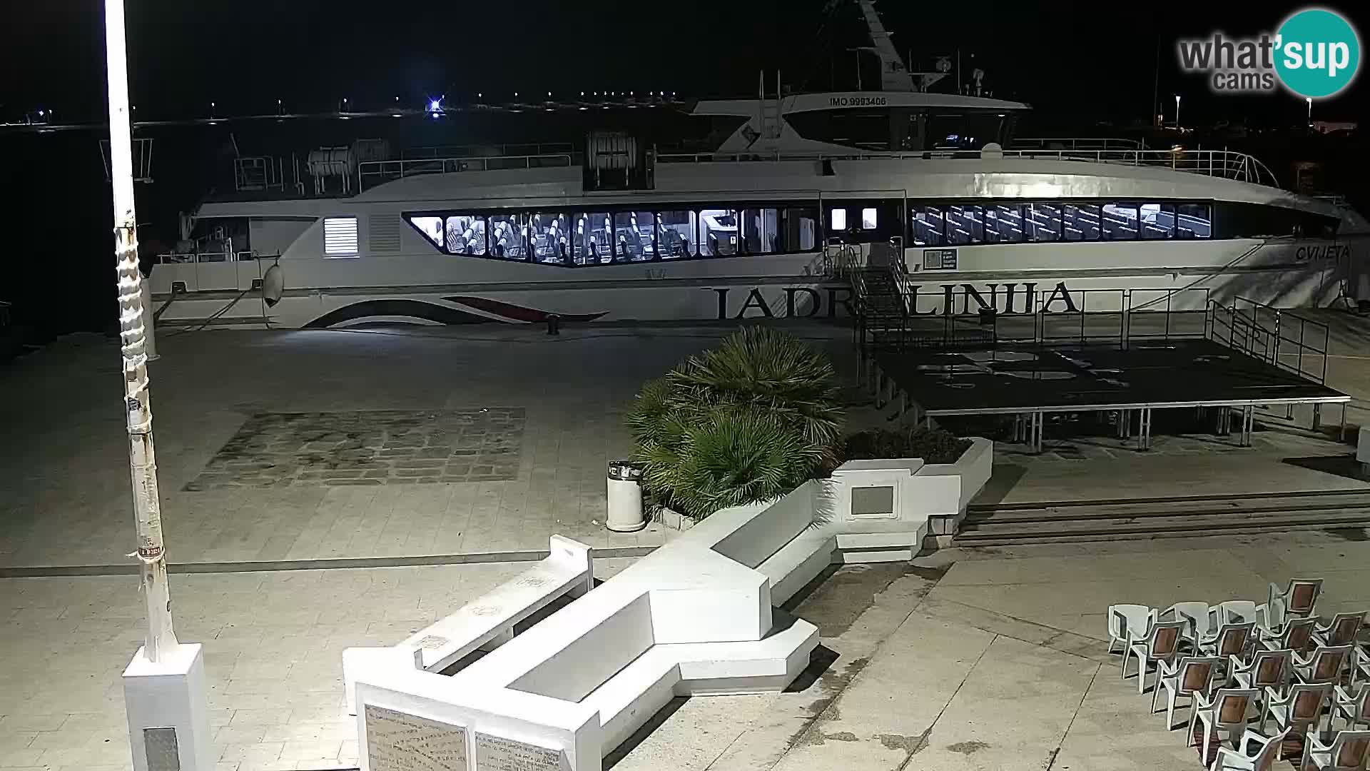 Novalja Livecam promenade