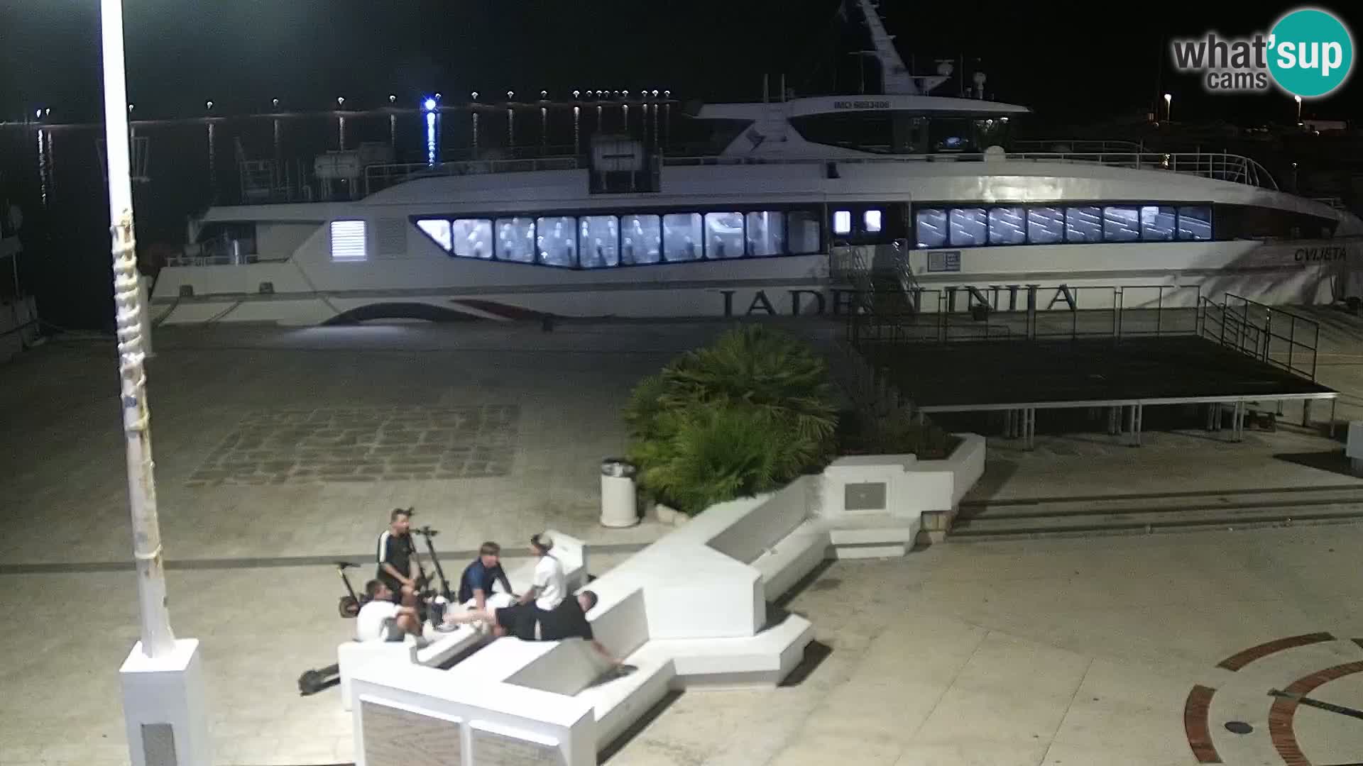 Novalja Livecam promenade