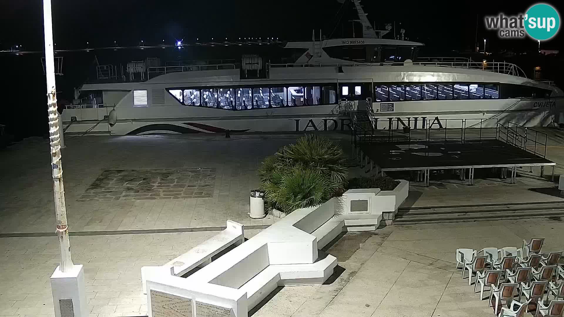 Novalja Livecam promenade