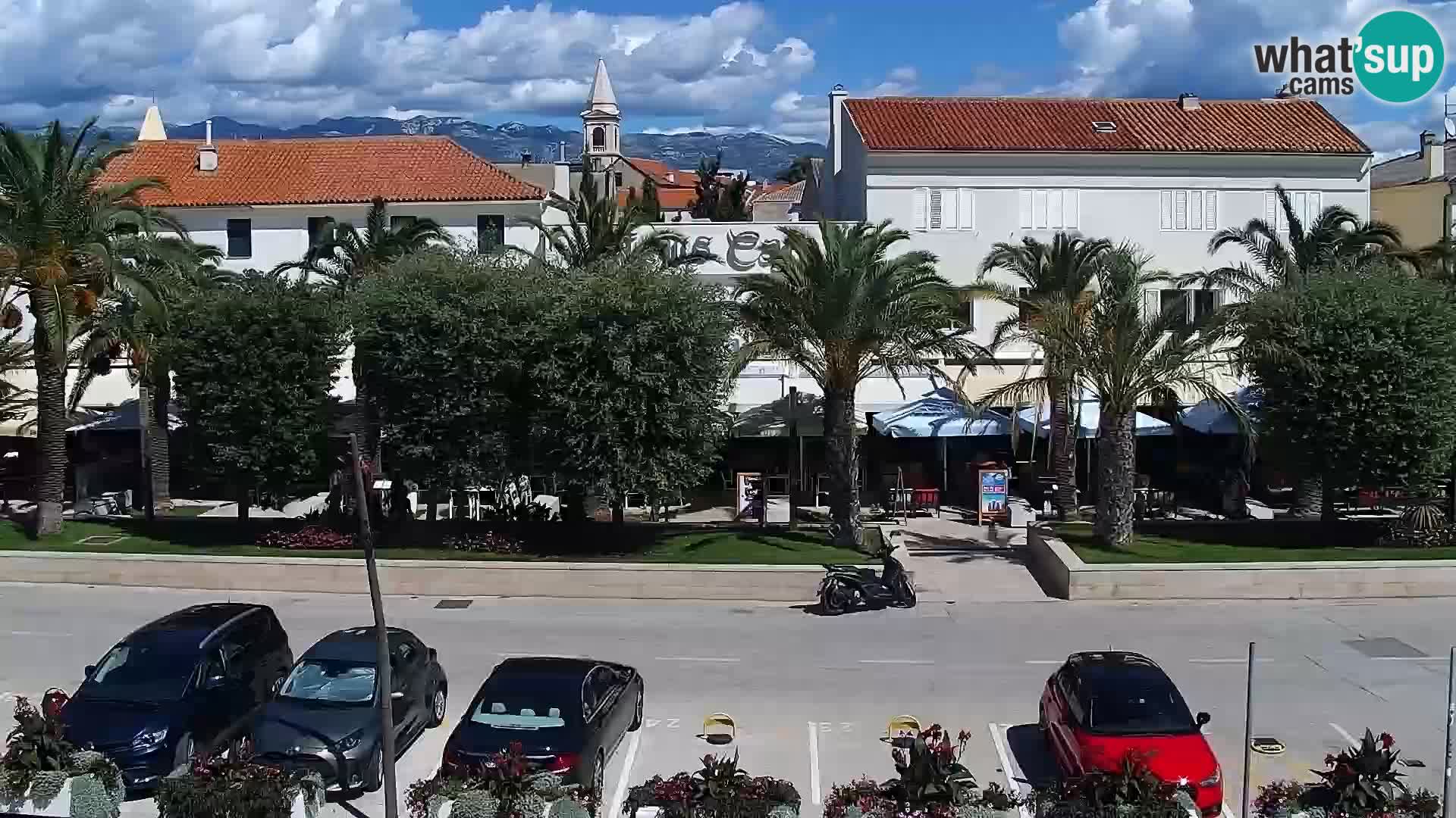 Novalja Livecam promenade