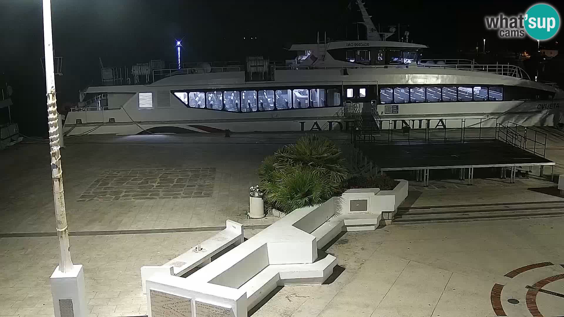 Novalja Livecam promenade