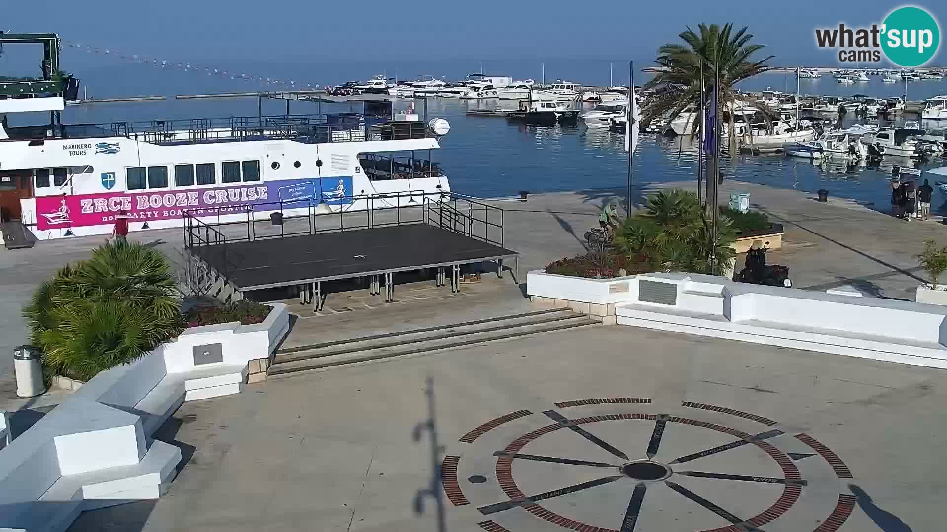Livecam Promenade a Novalja