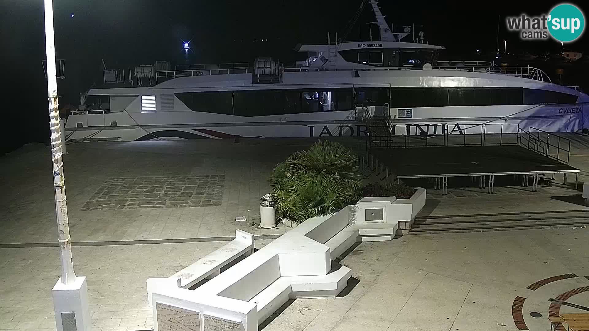 Livecam Promenade a Novalja