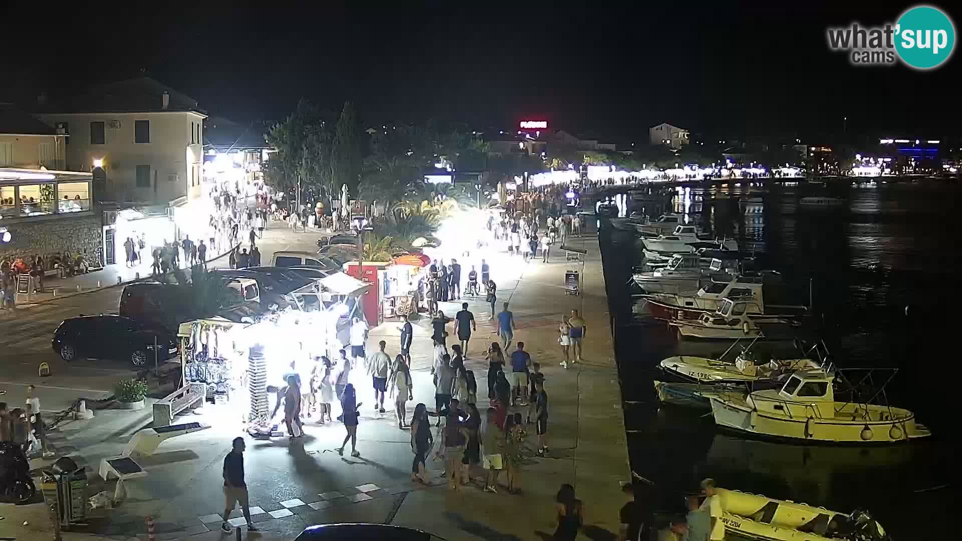 Livecam Promenade a Novalja
