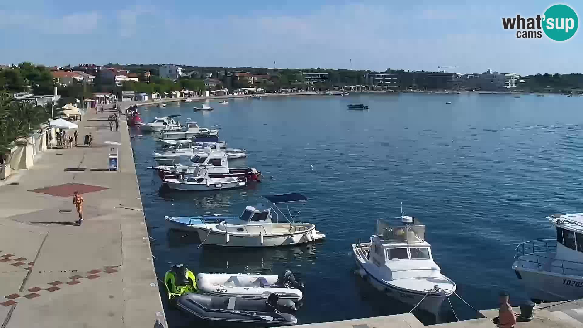 Novalja Livecam promenade