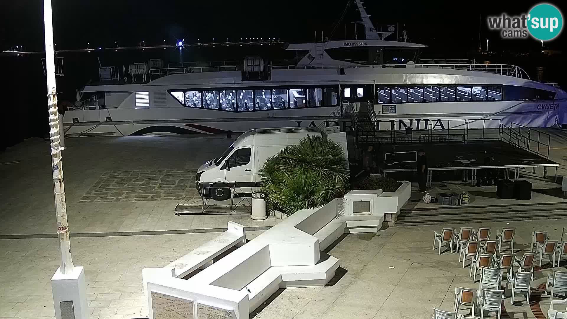 Novalja Livecam promenade
