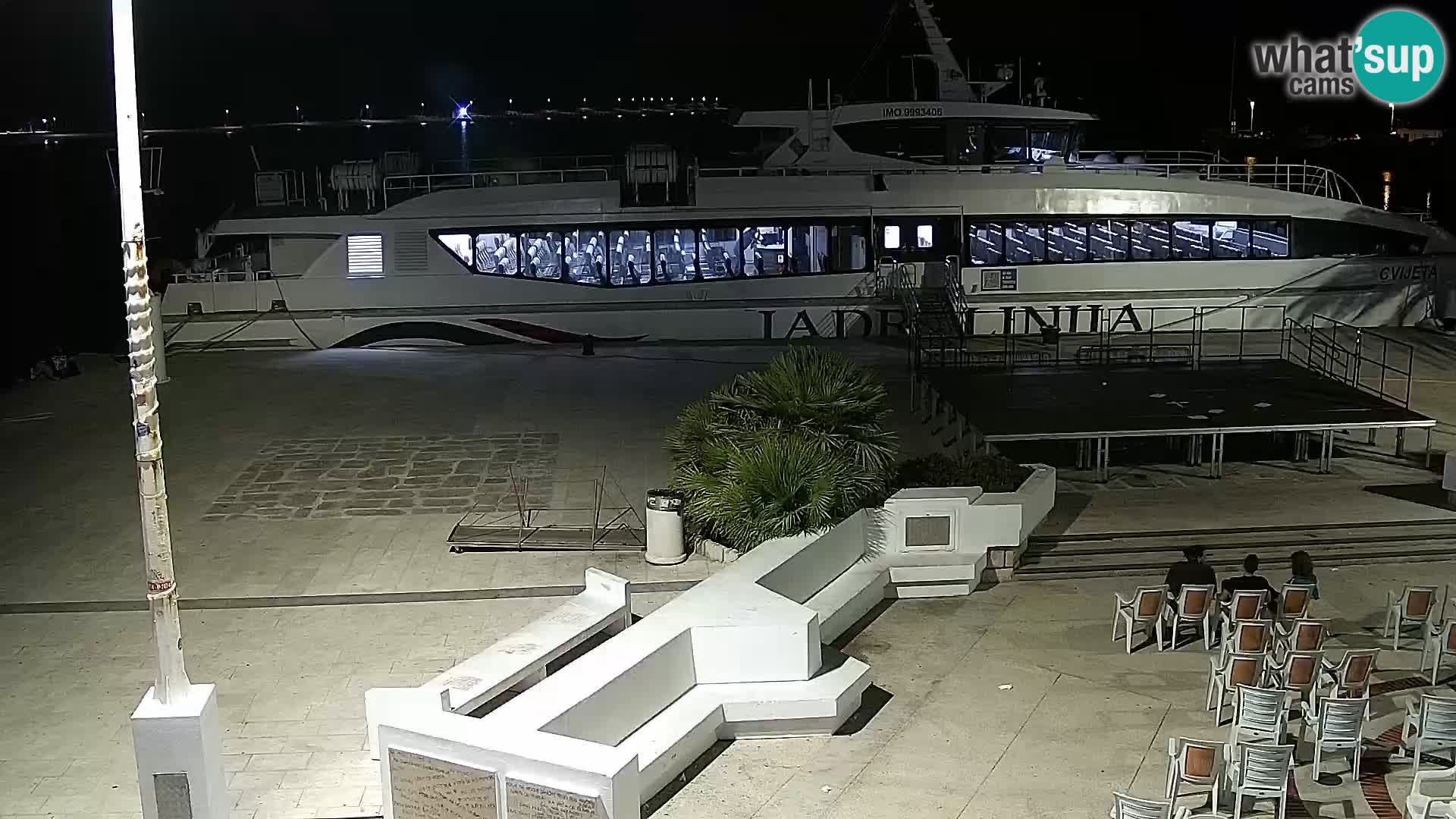 Novalja Livecam promenade