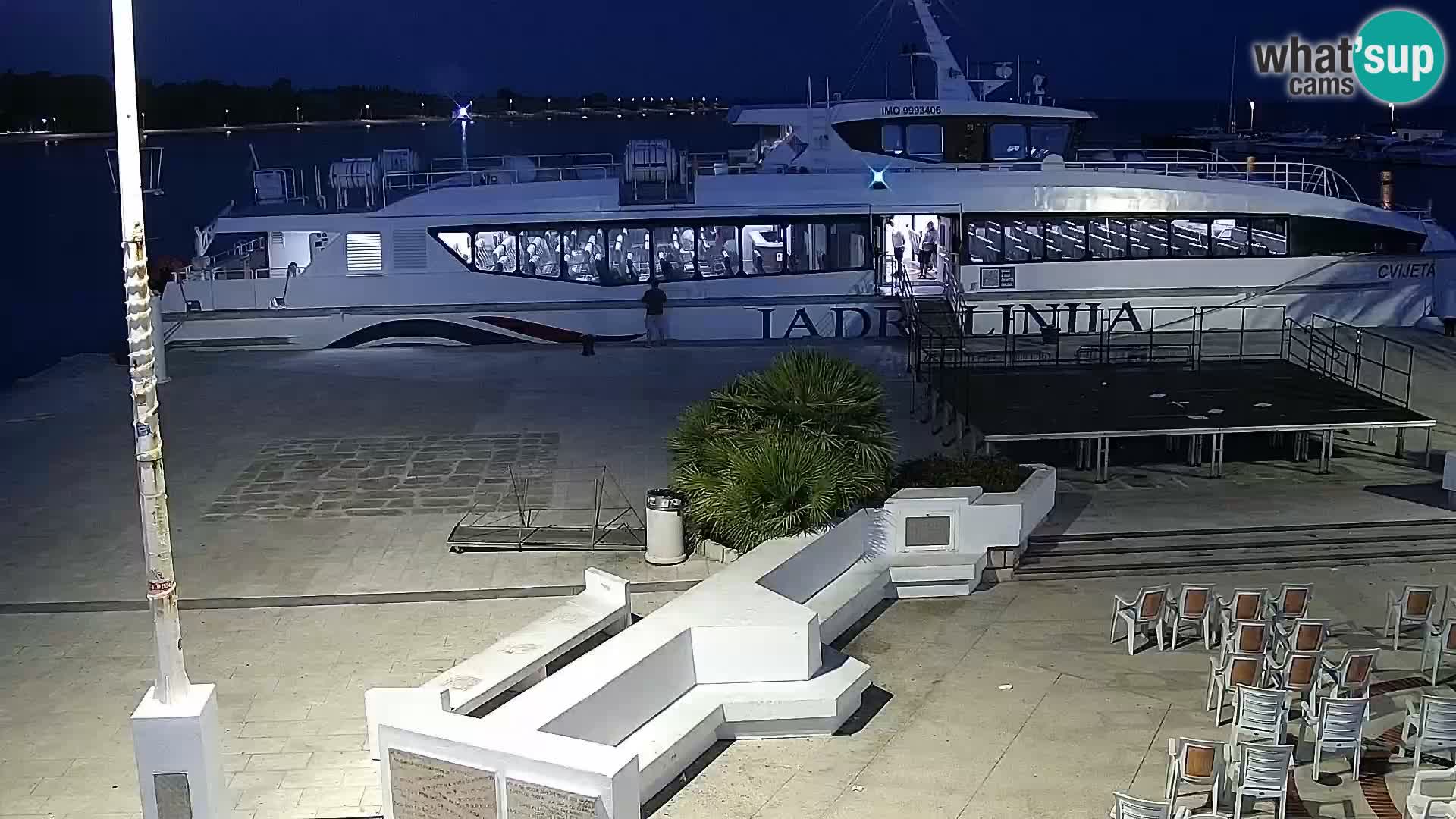 Novalja Livecam promenade