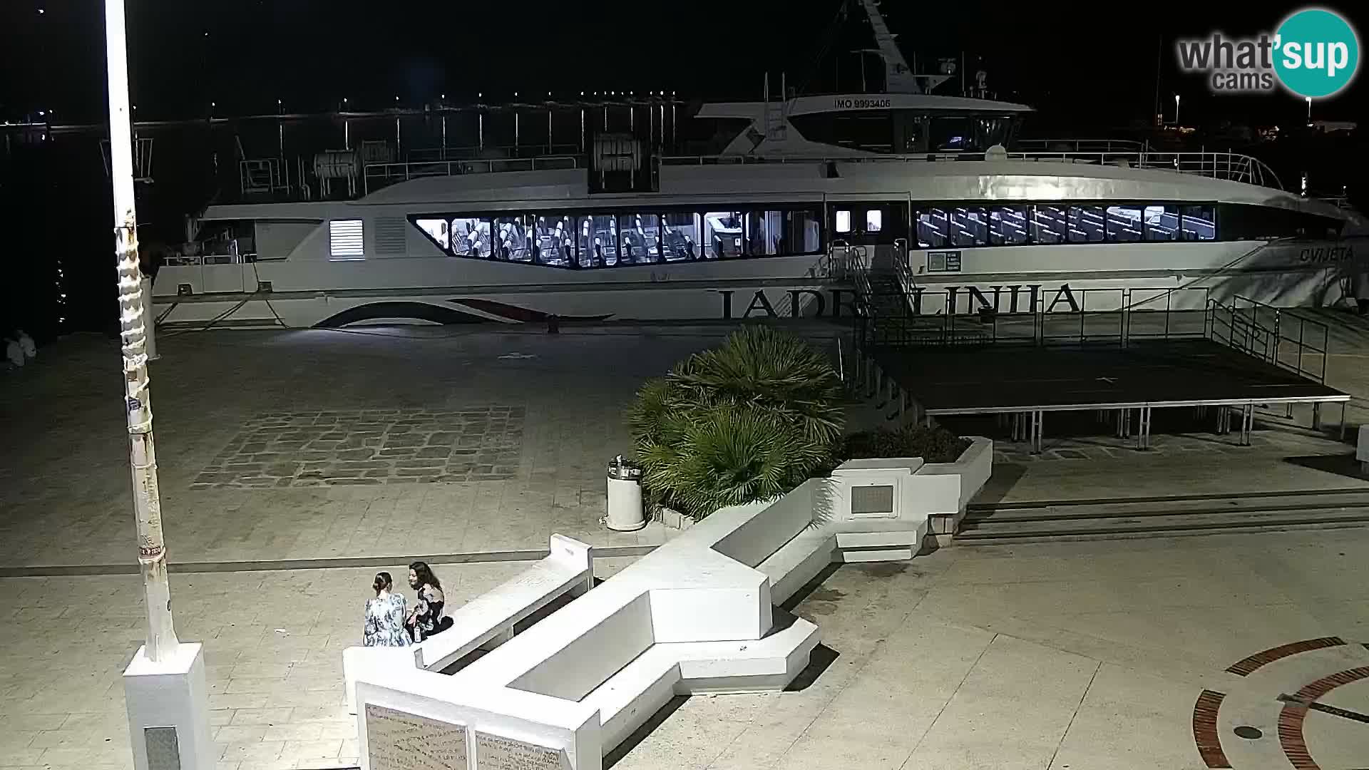 Novalja Livecam promenade