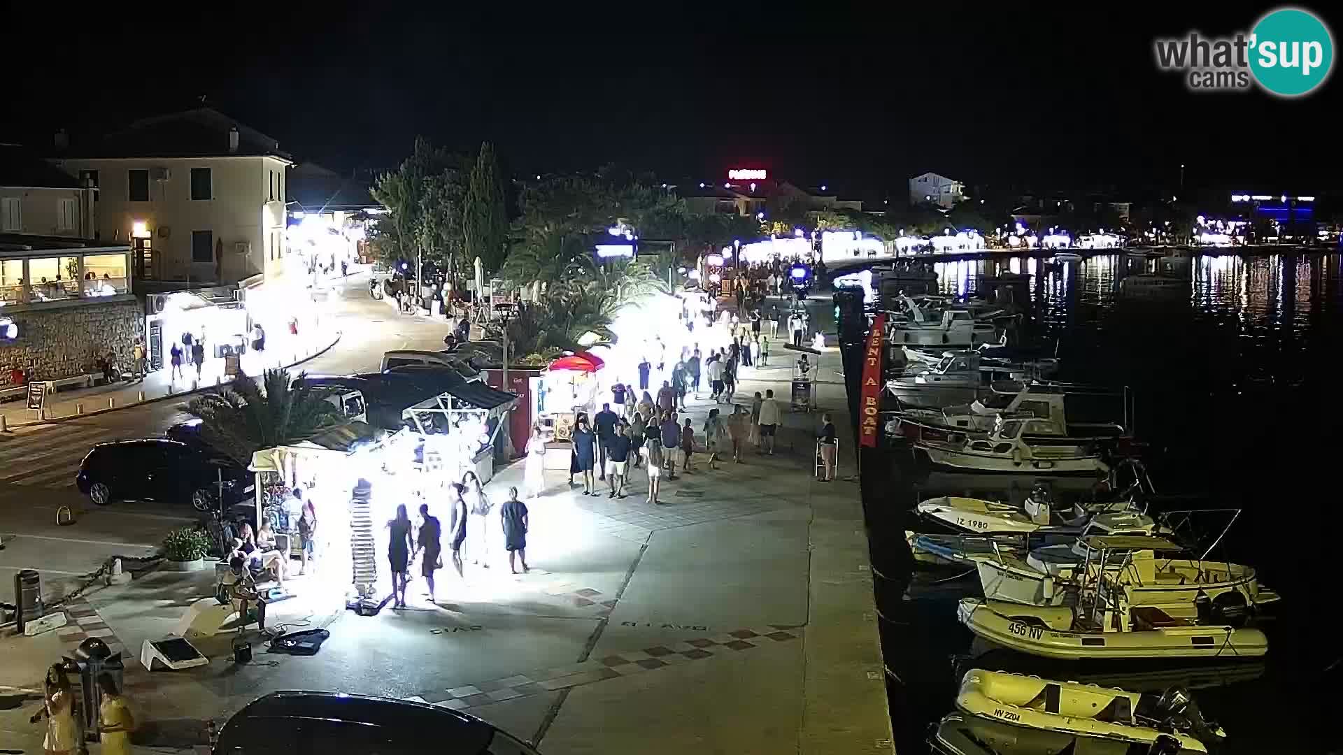 Livecam Promenade a Novalja