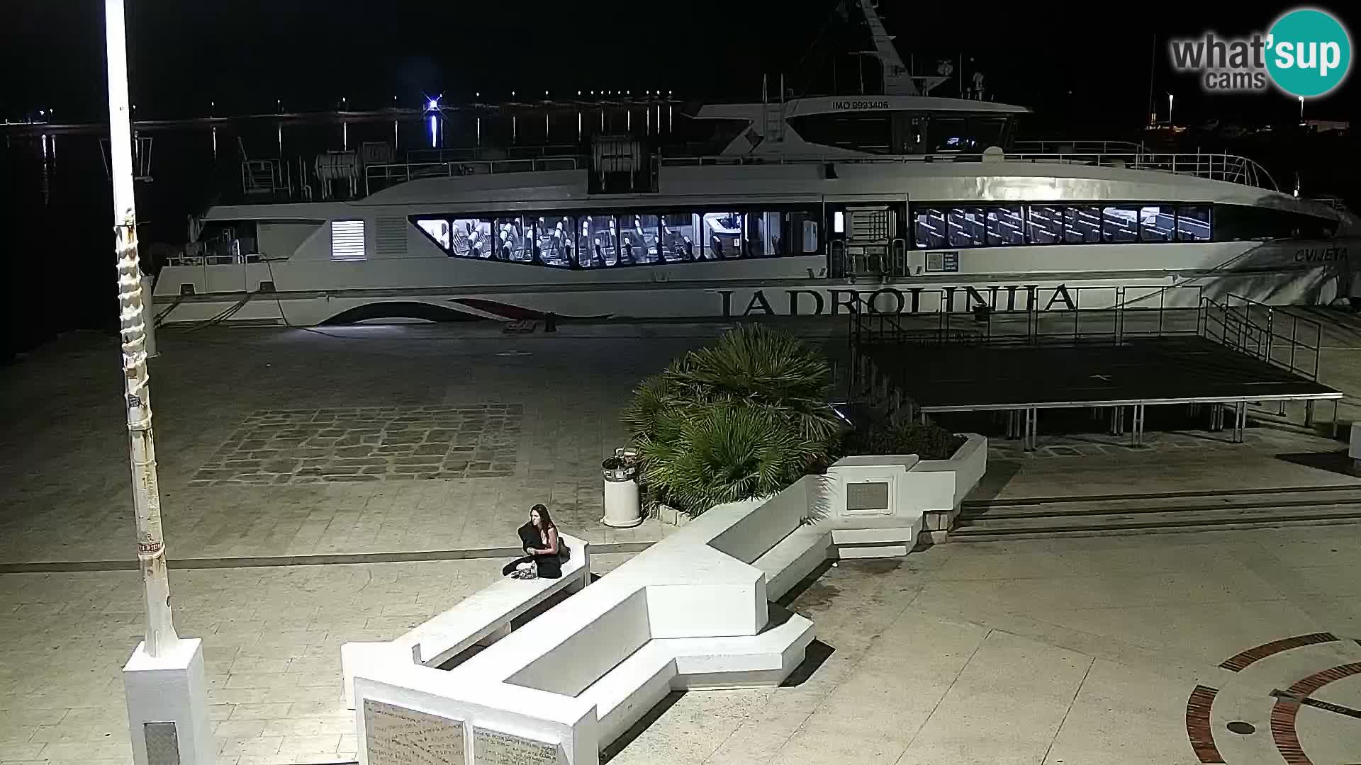 Novalja Livecam promenade