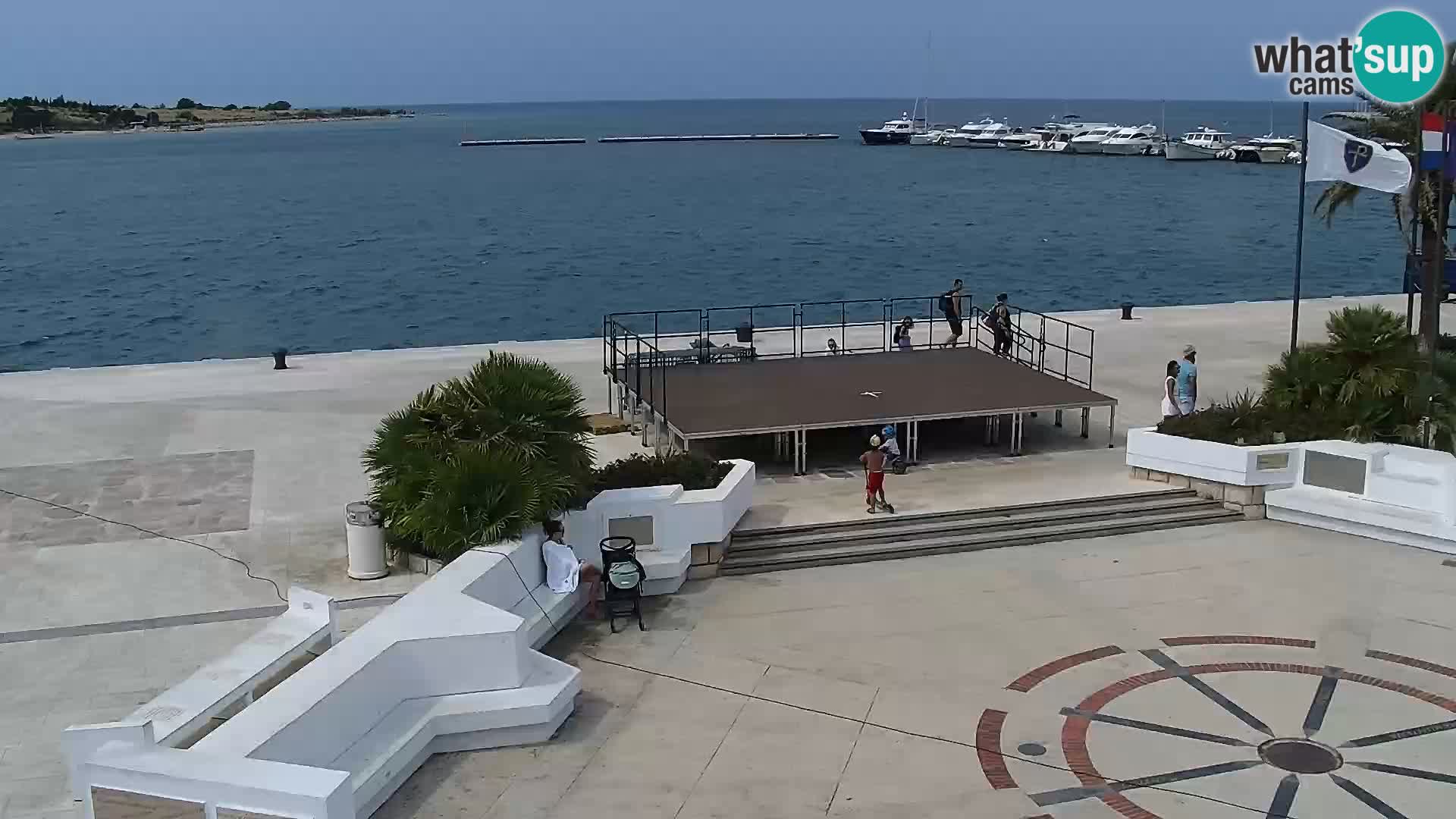 Novalja Livecam promenade