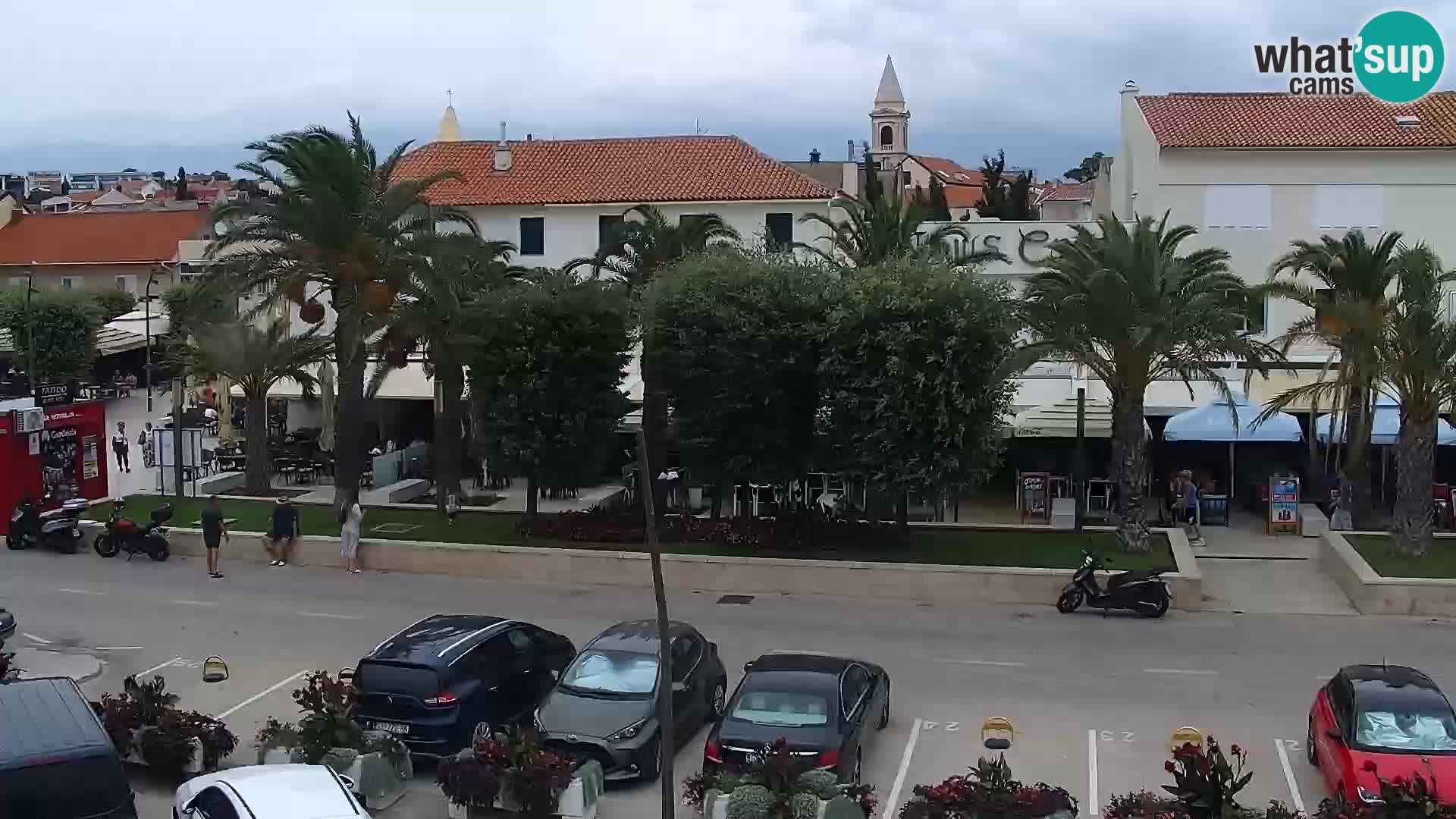 Novalja Livecam promenade