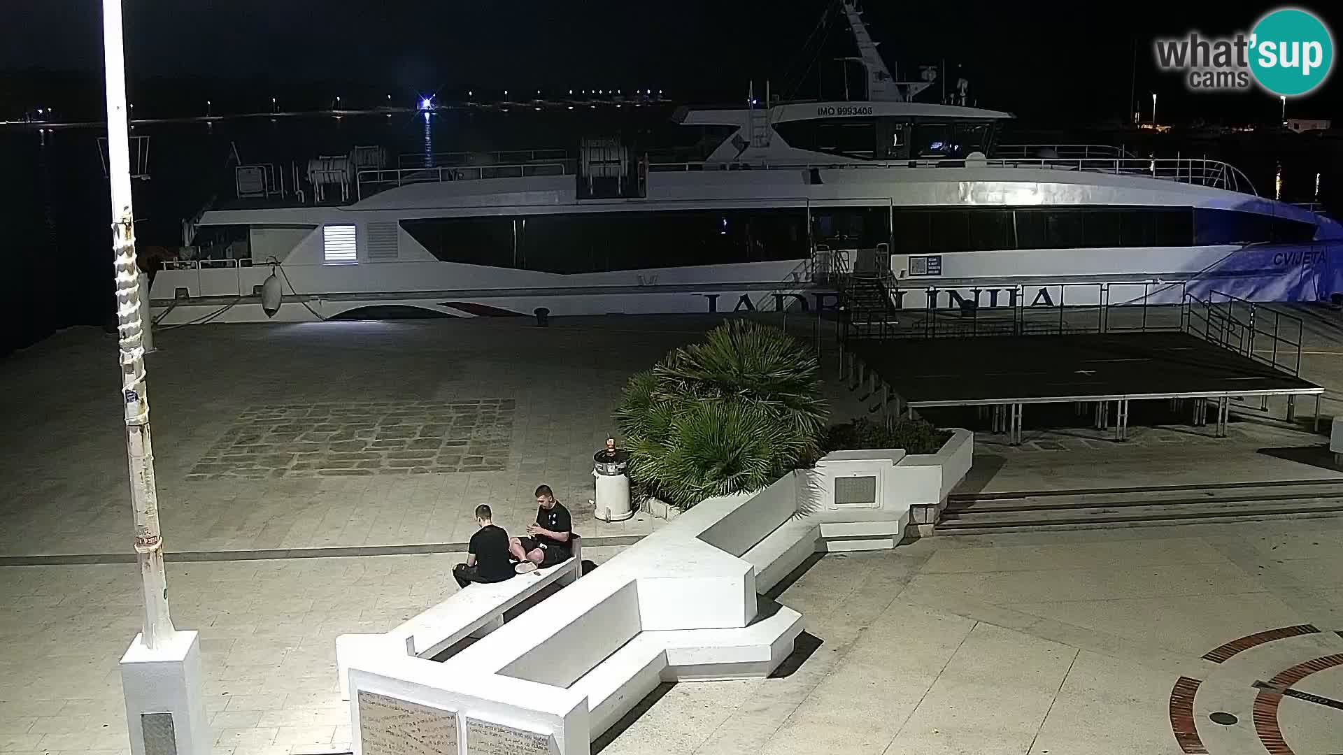 Novalja Livecam promenade