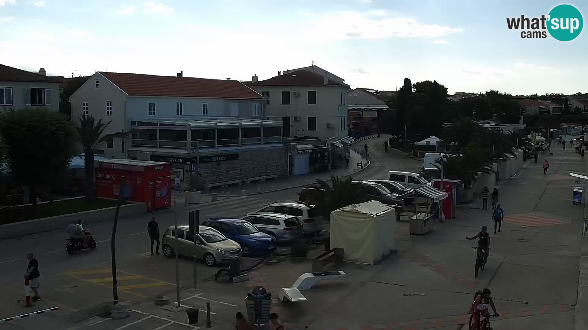 Novalja Livecam promenade