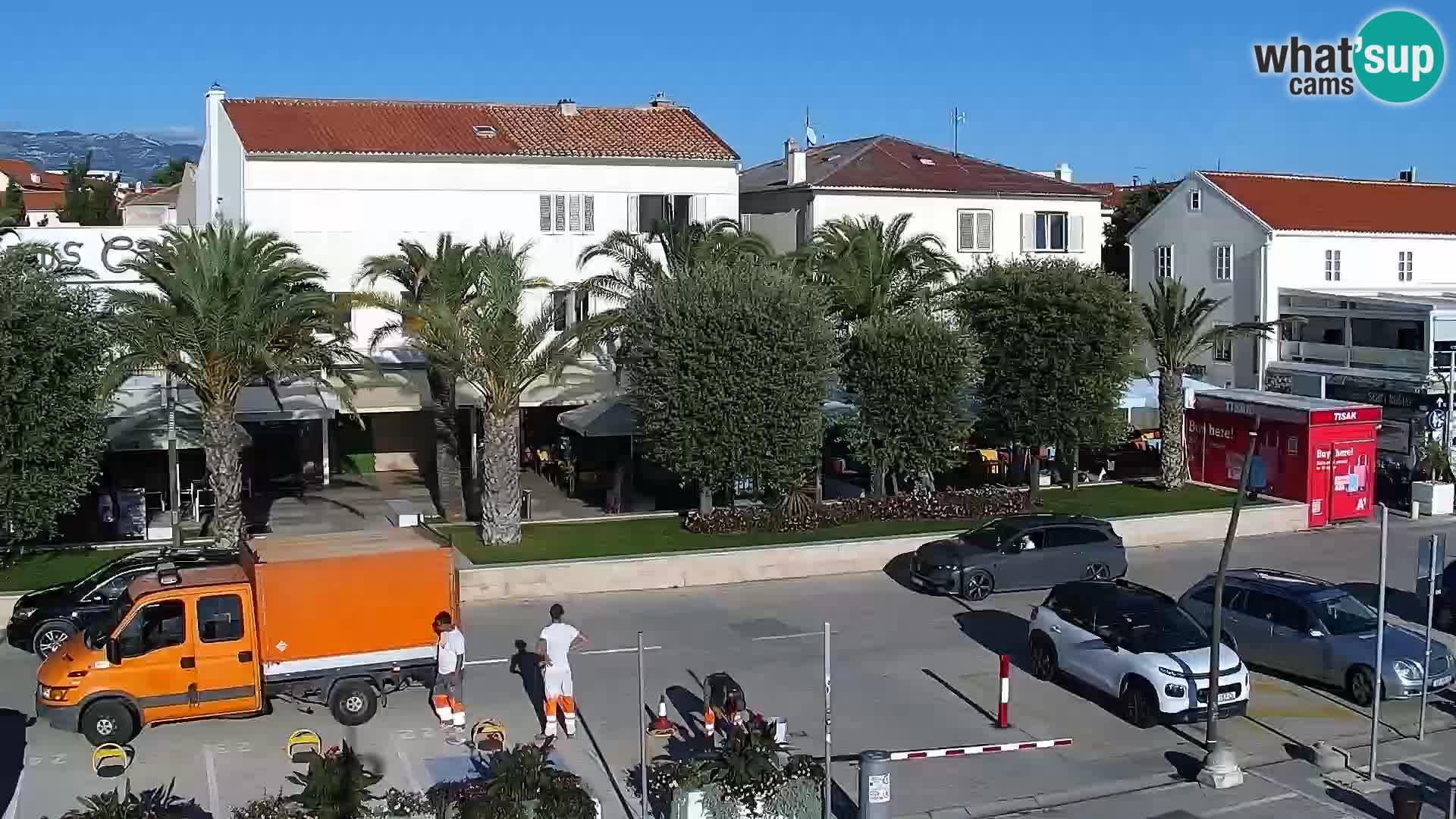 Livecam Promenade a Novalja