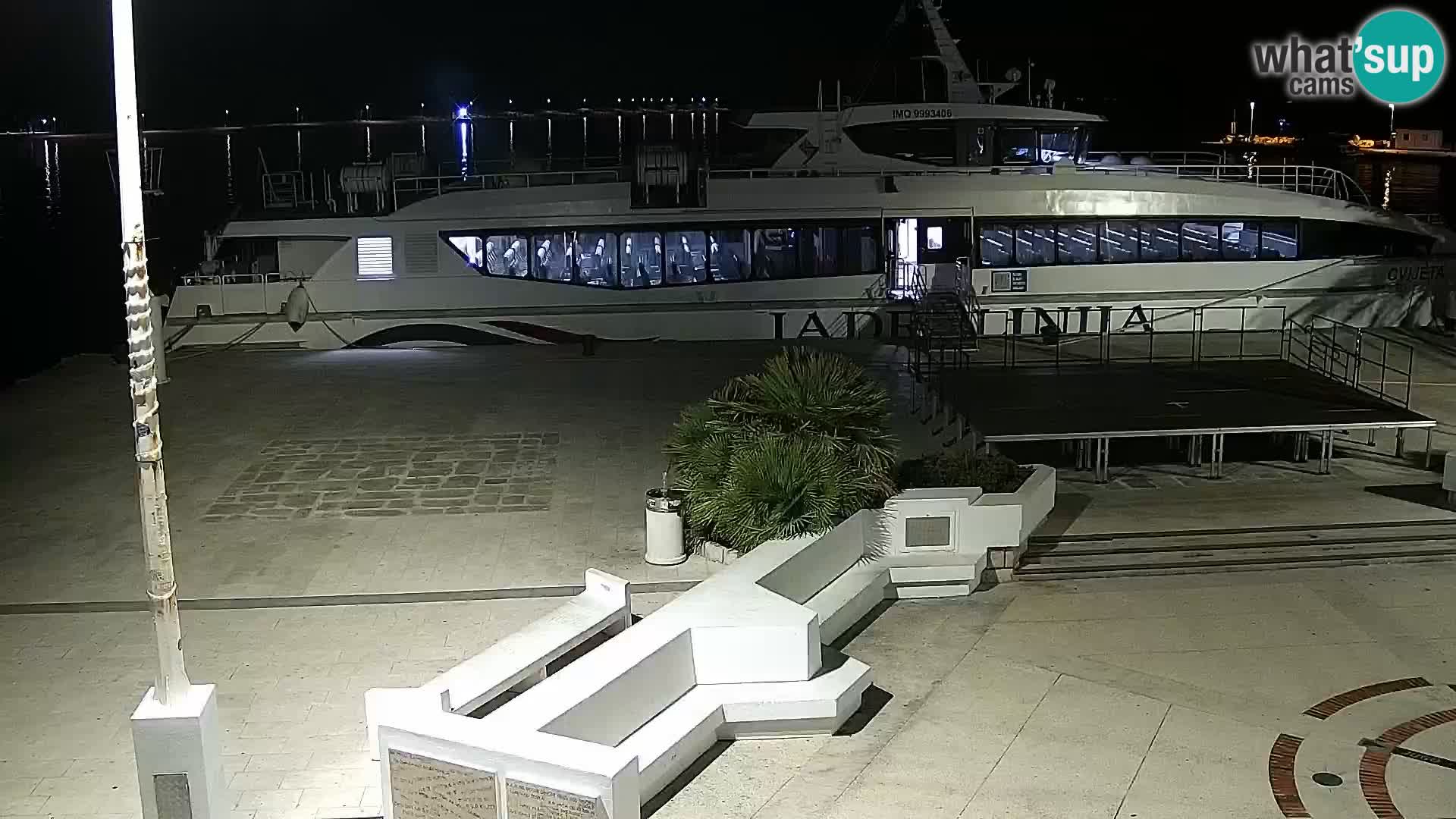 Livecam Promenade a Novalja