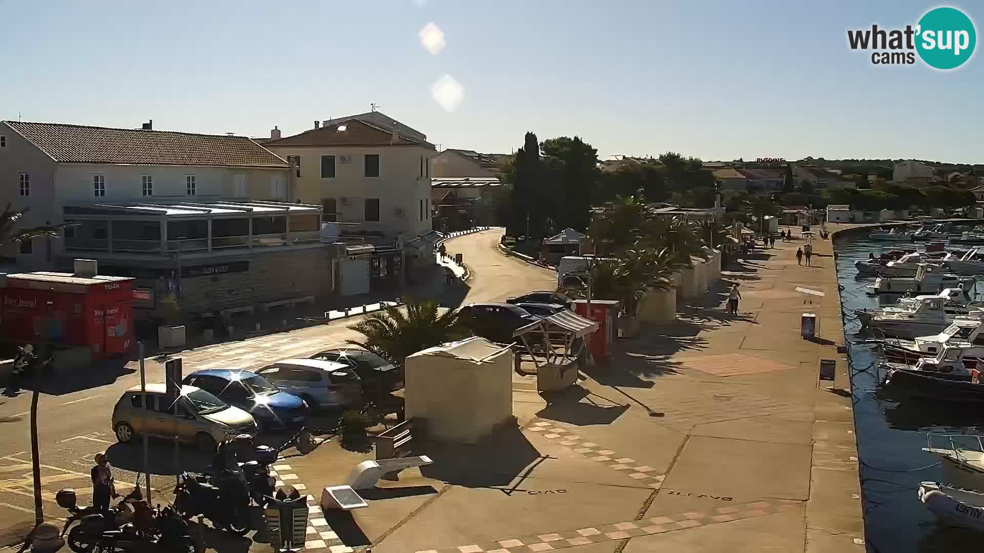 Livecam Promenade a Novalja
