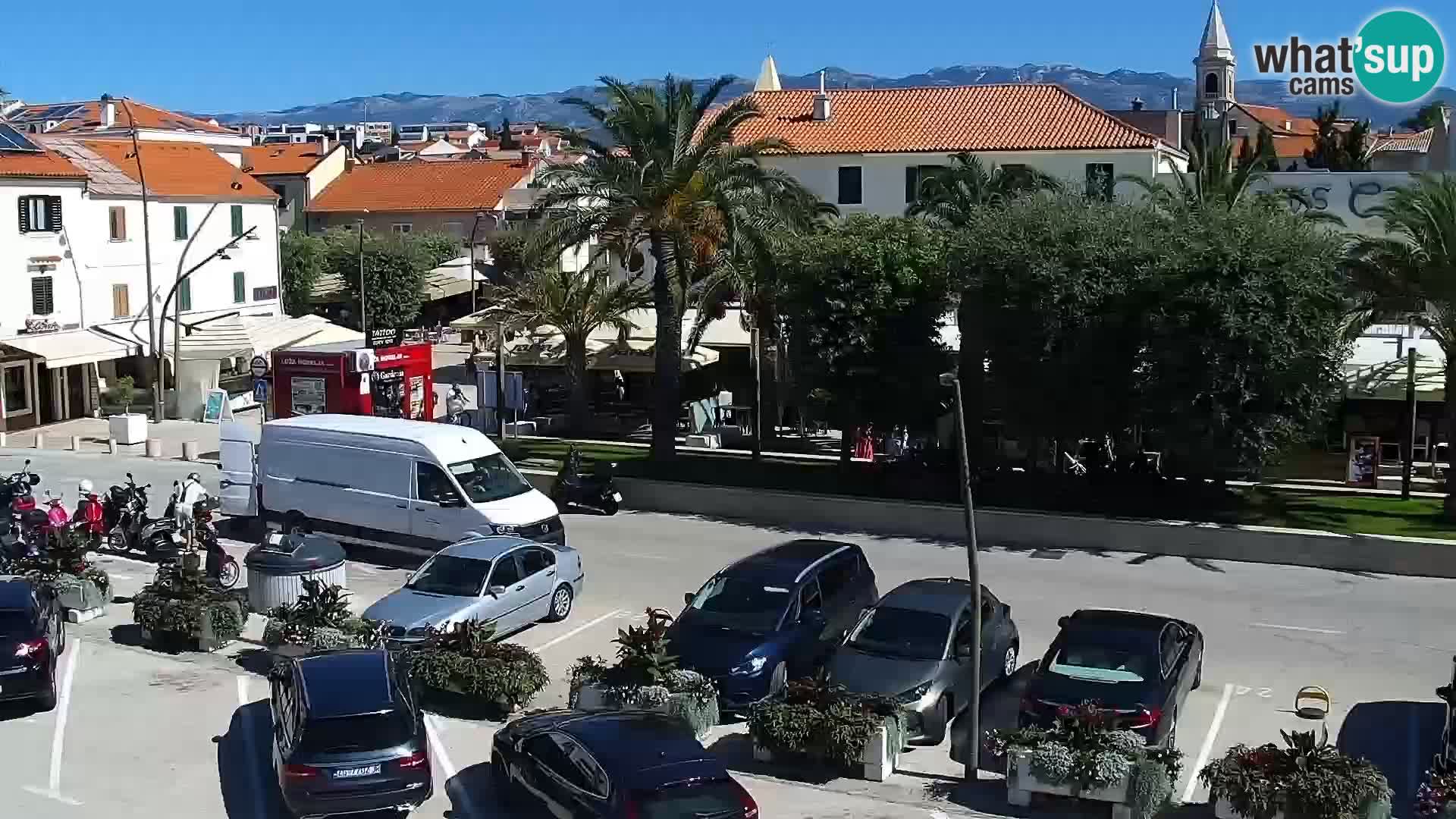 Livecam Promenade a Novalja
